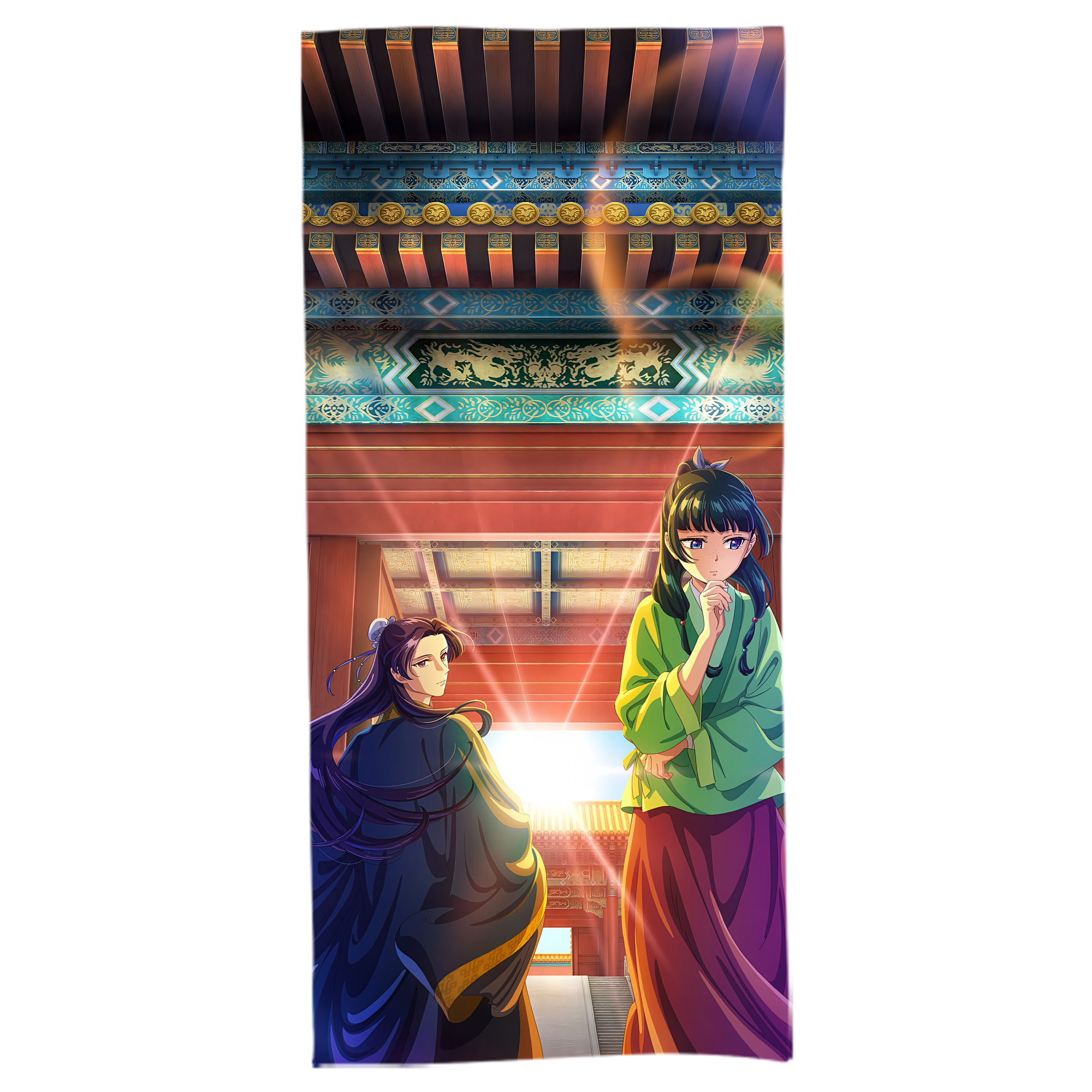 （画像用） 薬屋のひとりごと The Apothecary Diaries 大判バスタオル 70×140cm 吸水速乾 柔らかい肌触り