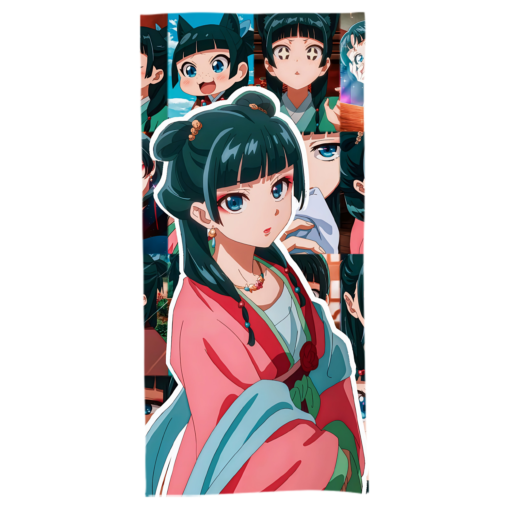 （画像用） 薬屋のひとりごと The Apothecary Diaries 大判バスタオル 70×140cm 吸水速乾 柔らかい肌触り