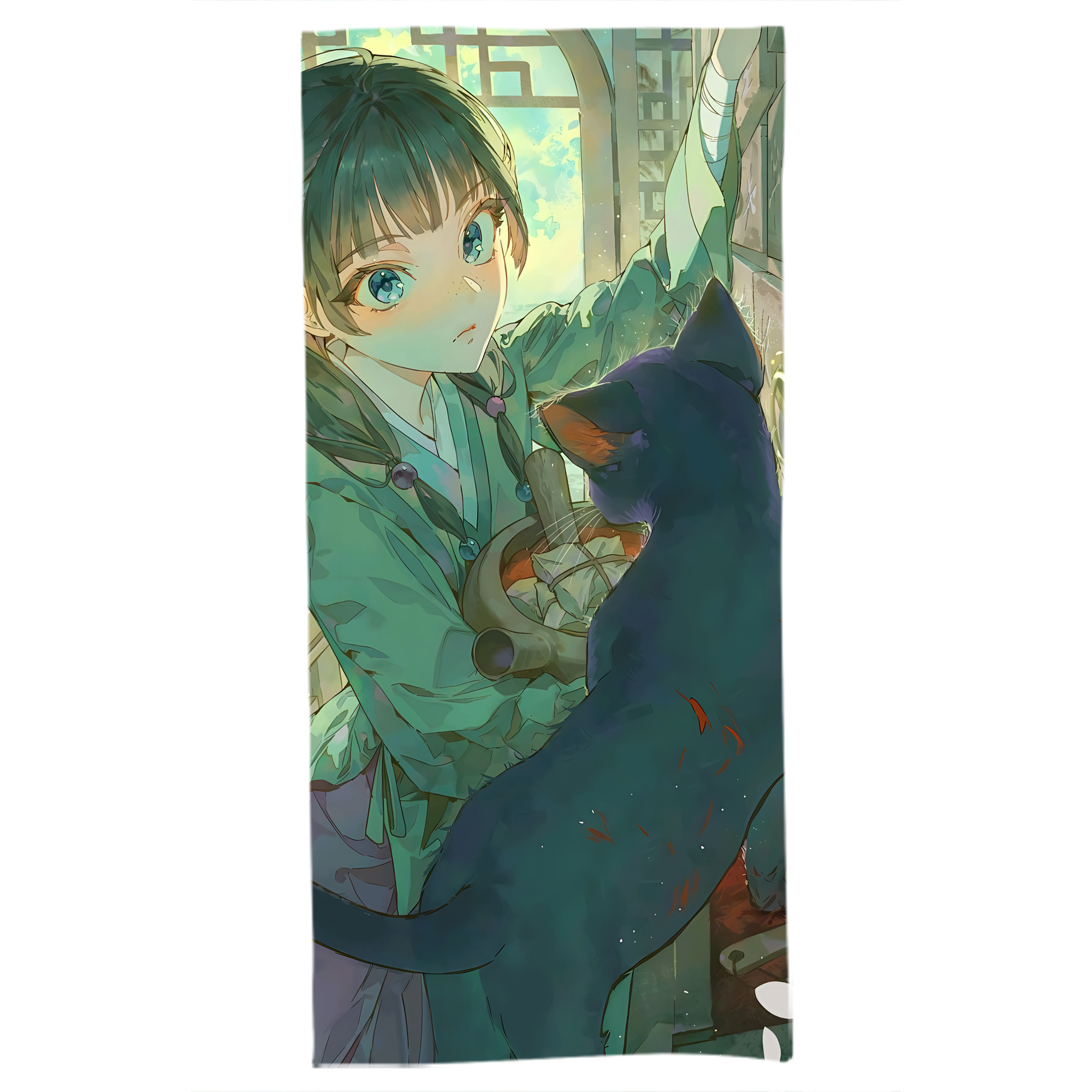（画像用） 薬屋のひとりごと The Apothecary Diaries 大判バスタオル 70×140cm 吸水速乾 柔らかい肌触り