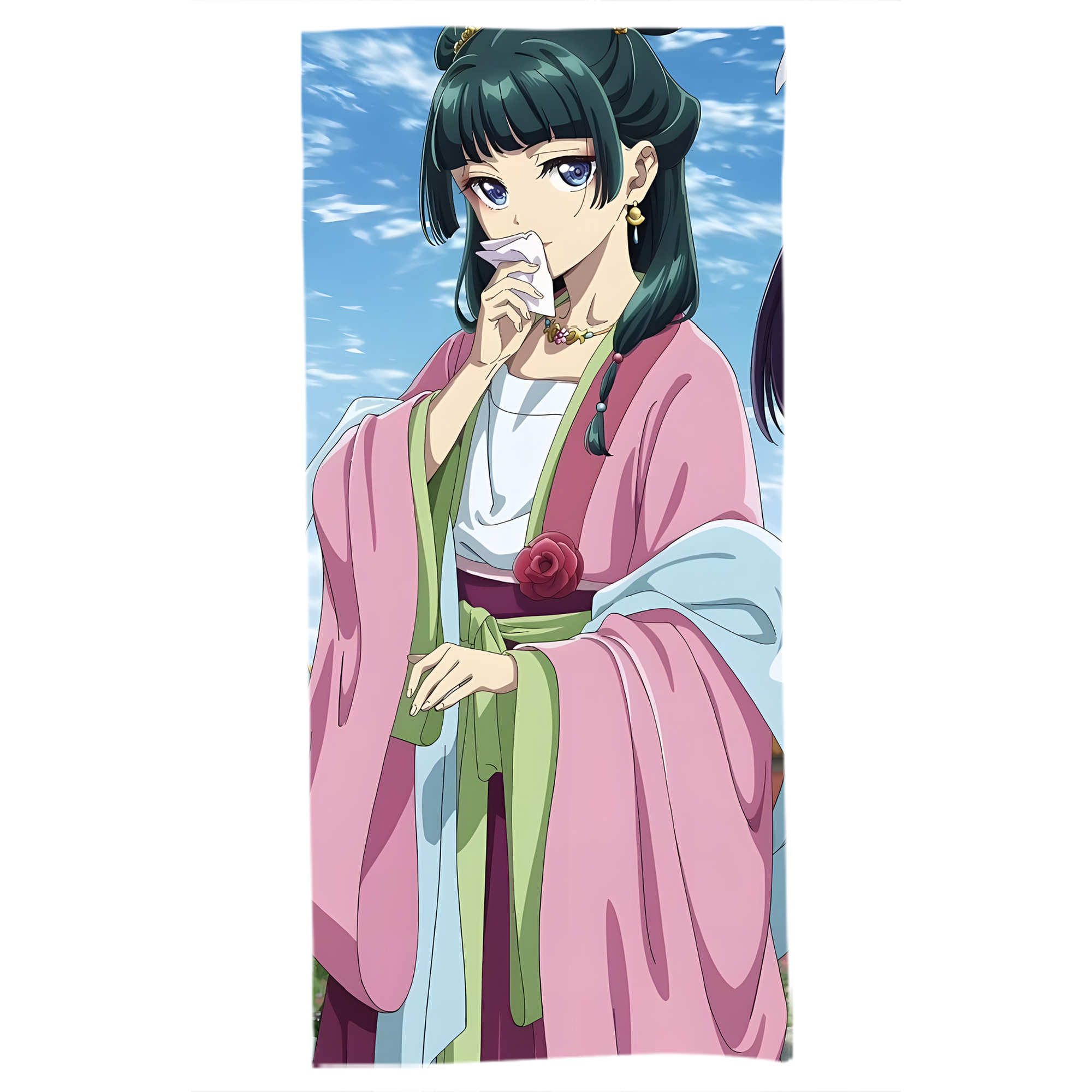 （画像用） 薬屋のひとりごと The Apothecary Diaries 大判バスタオル 70×140cm 吸水速乾 柔らかい肌触り