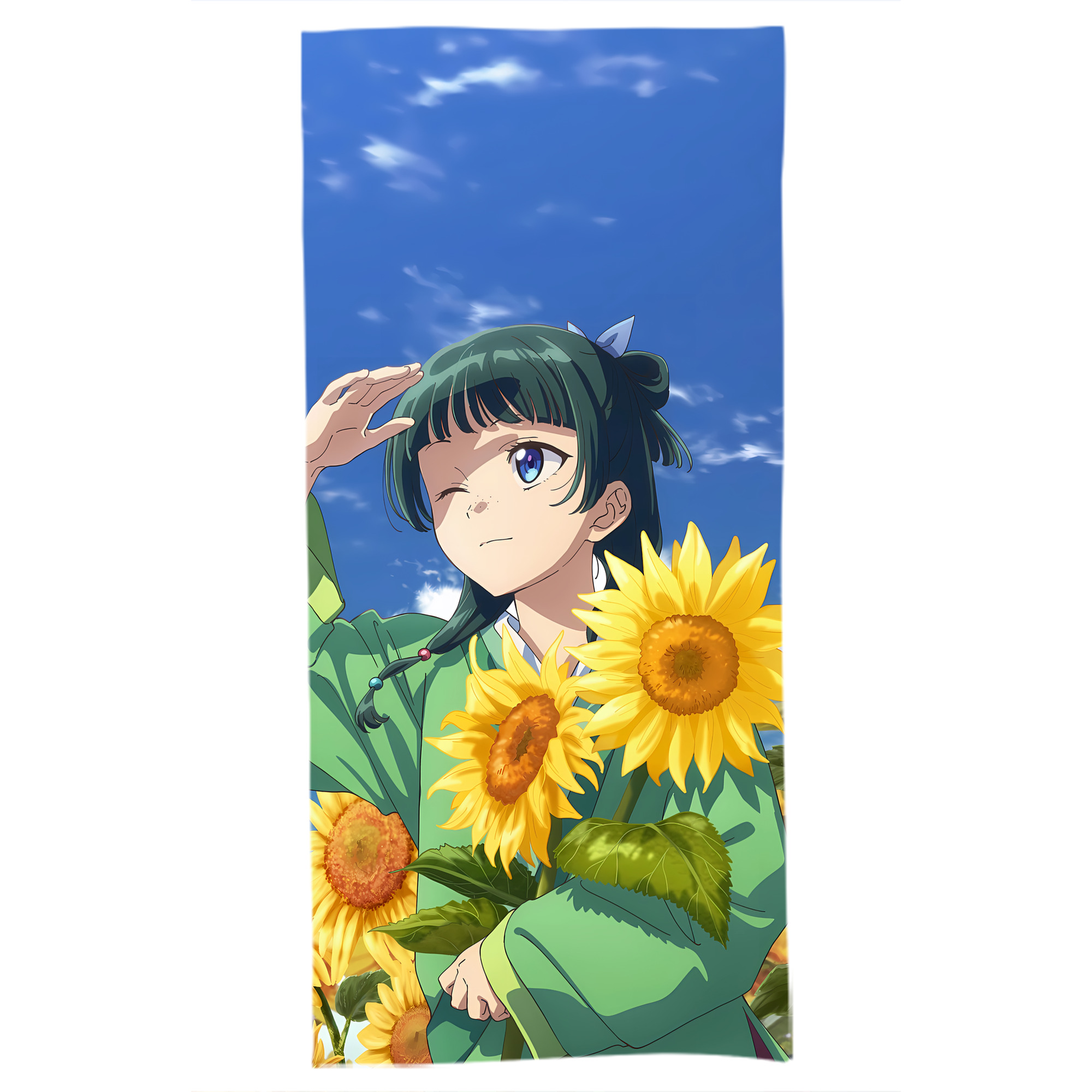 （画像用） 薬屋のひとりごと The Apothecary Diaries 大判バスタオル 70×140cm 吸水速乾 柔らかい肌触り