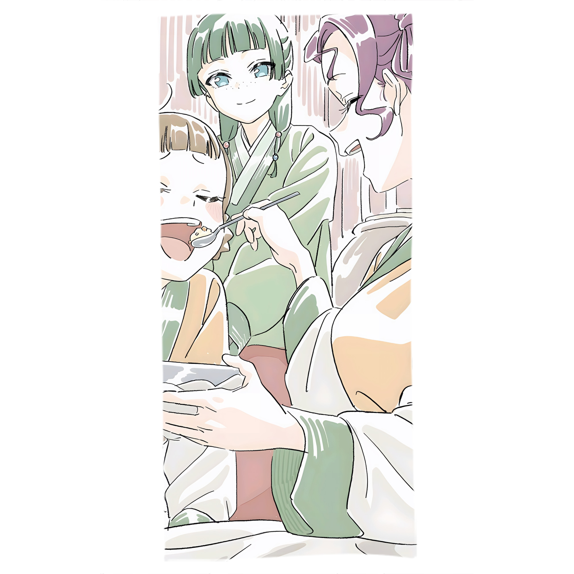 （画像用） 薬屋のひとりごと The Apothecary Diaries 大判バスタオル 70×140cm 吸水速乾 柔らかい肌触り