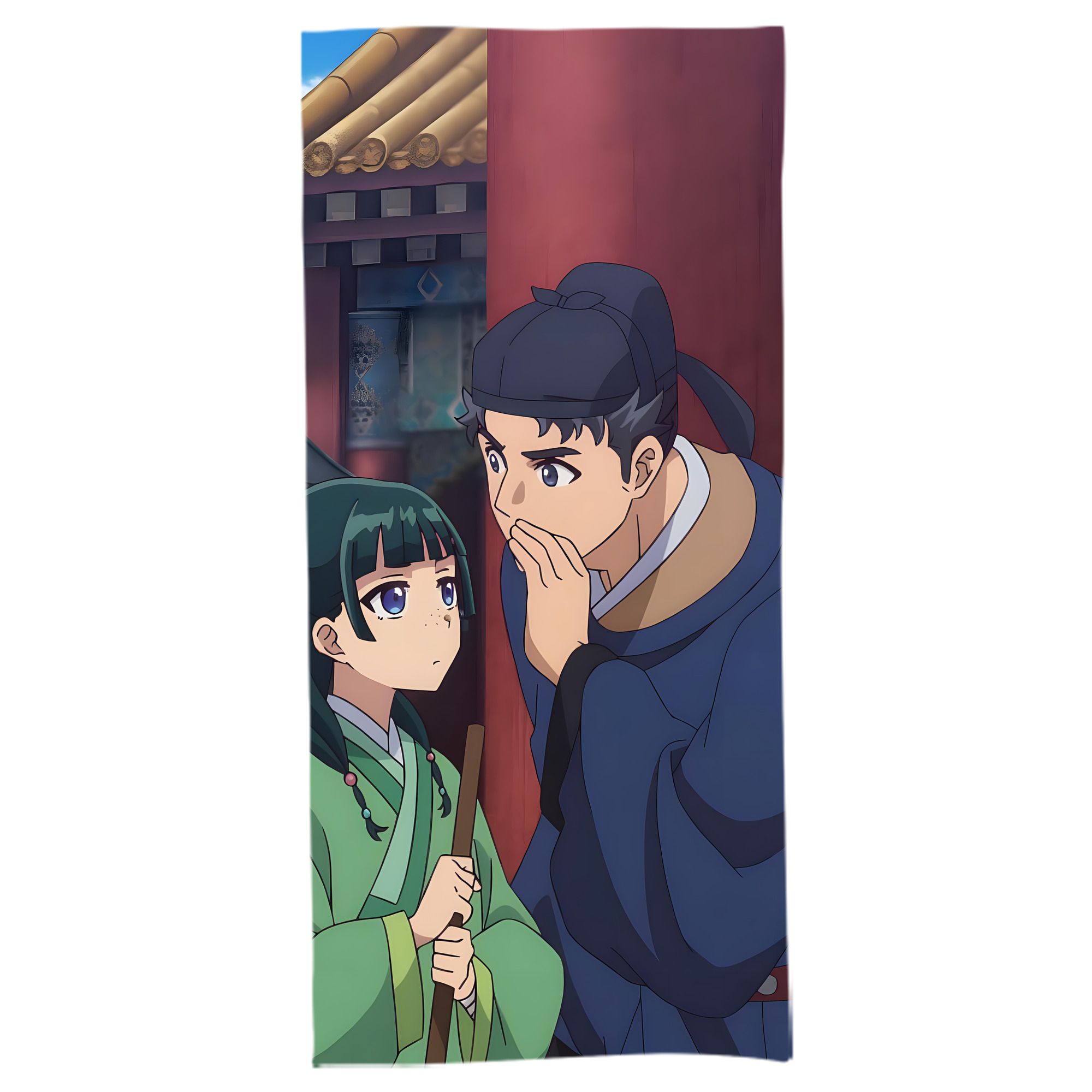 （画像用） 薬屋のひとりごと The Apothecary Diaries 大判バスタオル 70×140cm 吸水速乾 柔らかい肌触り