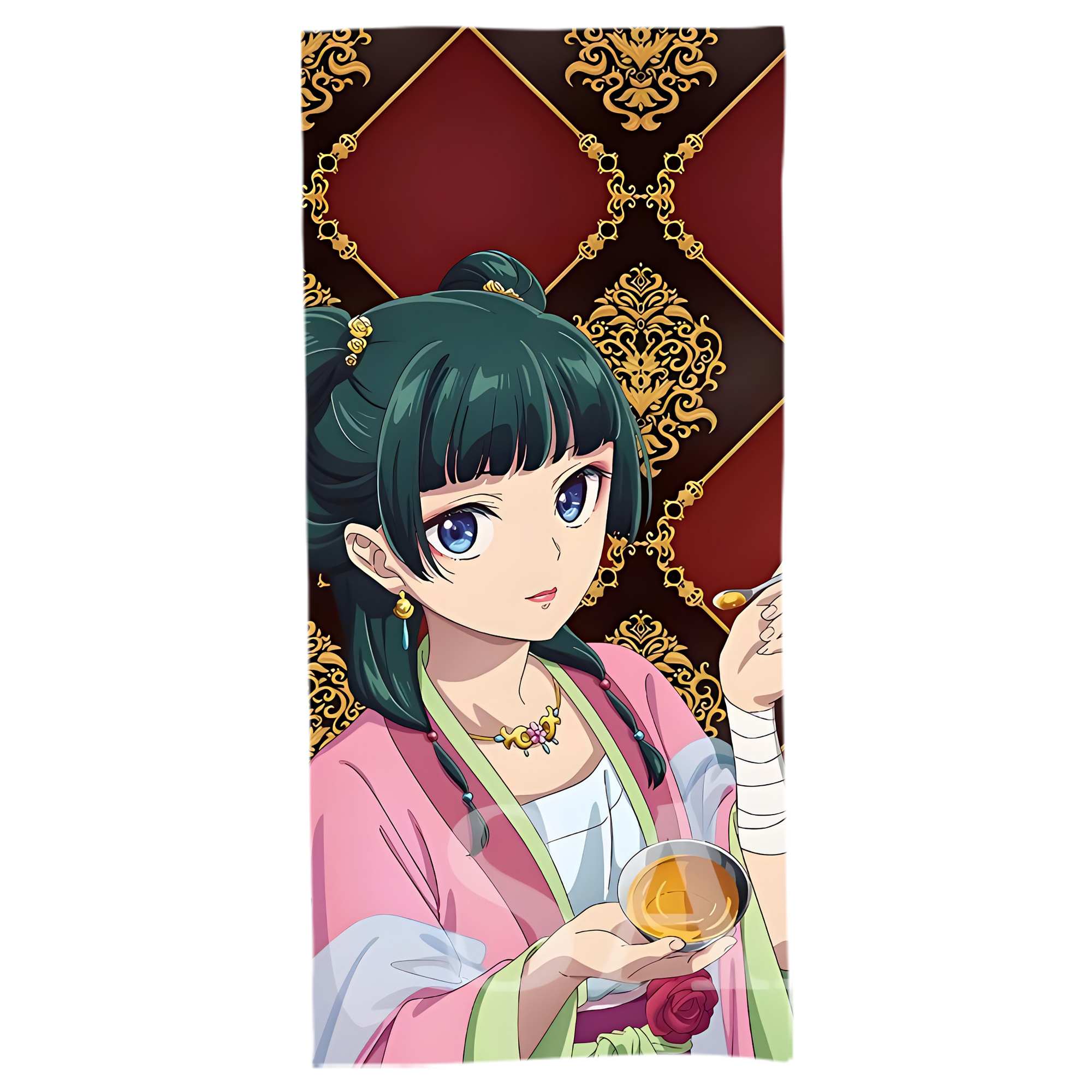 （画像用） 薬屋のひとりごと The Apothecary Diaries 大判バスタオル 70×140cm 吸水速乾 柔らかい肌触り