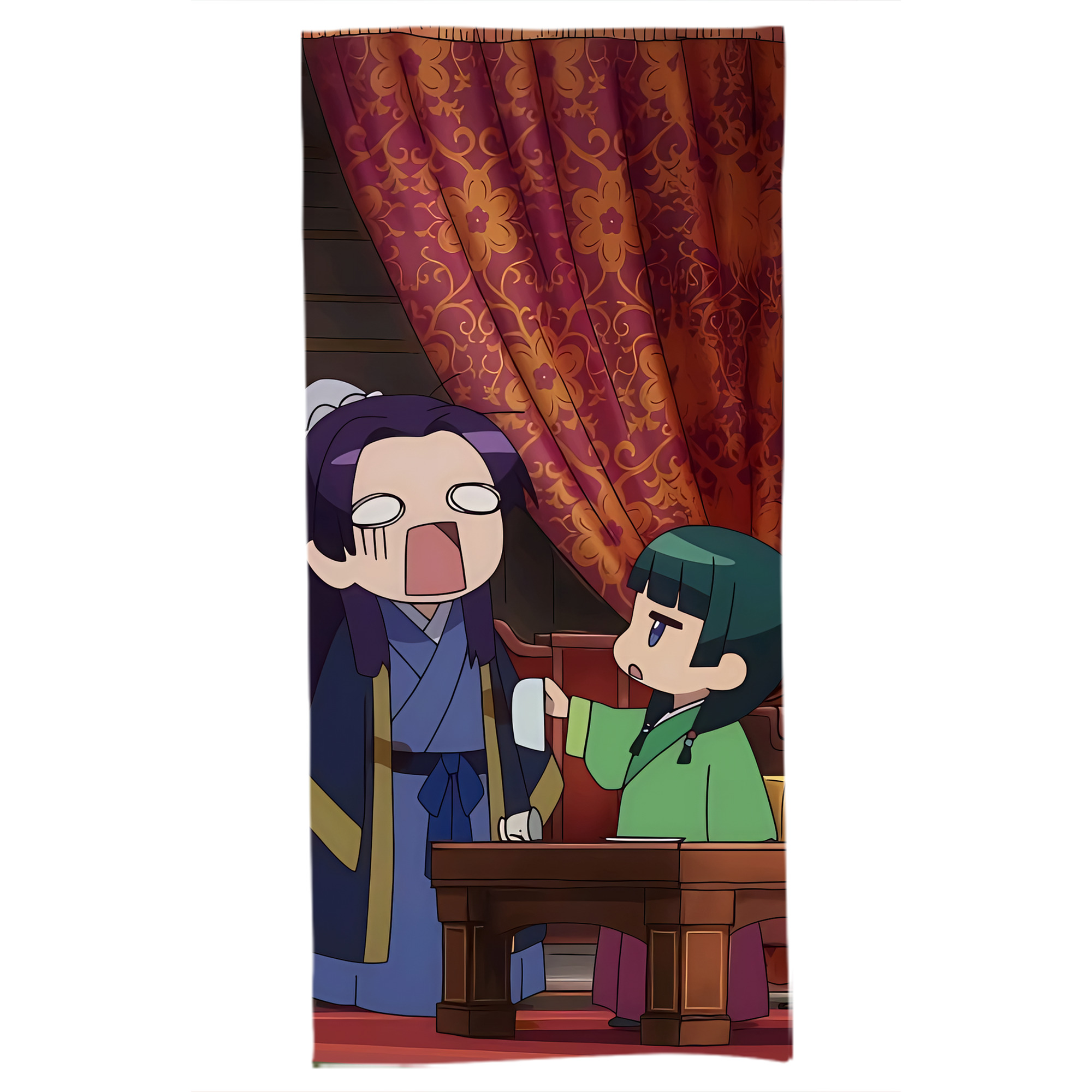 （画像用） 薬屋のひとりごと The Apothecary Diaries 大判バスタオル 70×140cm 吸水速乾 柔らかい肌触り