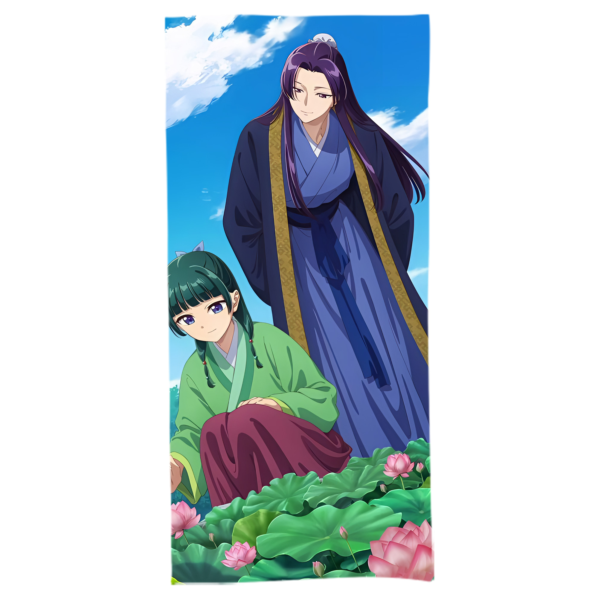 （画像用） 薬屋のひとりごと The Apothecary Diaries 大判バスタオル 70×140cm 吸水速乾 柔らかい肌触り