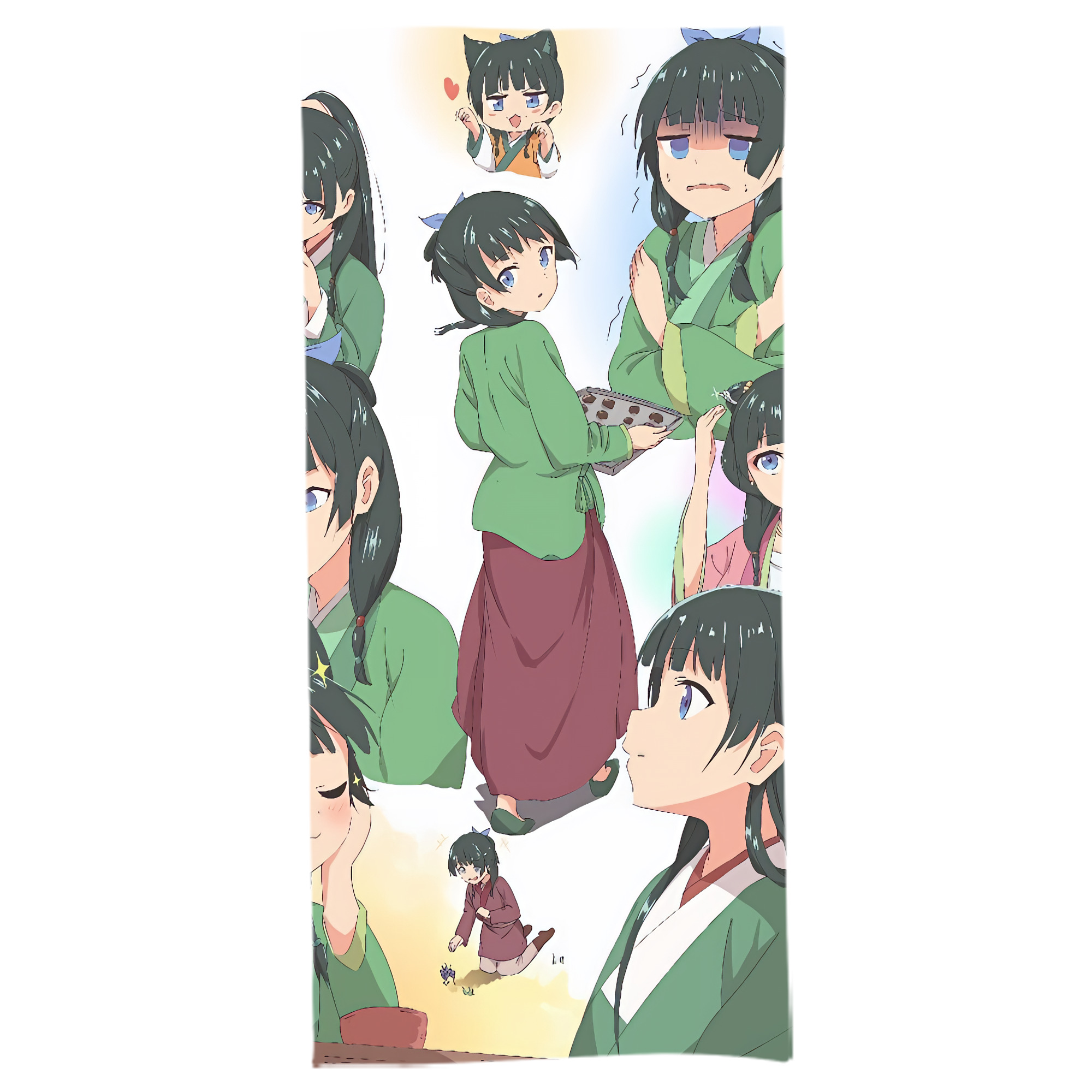 （画像用） 薬屋のひとりごと The Apothecary Diaries 大判バスタオル 70×140cm 吸水速乾 柔らかい肌触り