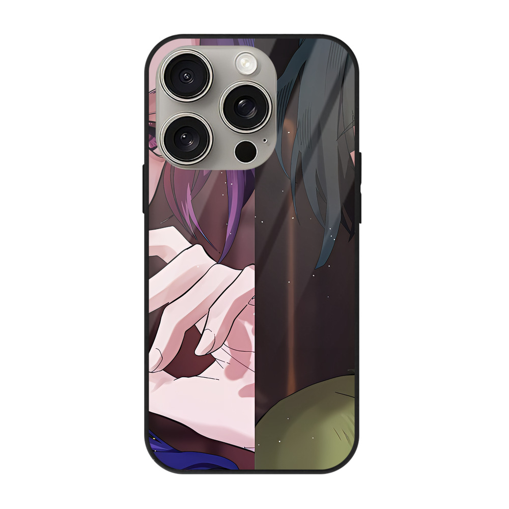 薬屋のひとりごと The Apothecary Diaries 【iPhone15Pro対応】スマホケース 耐衝撃＆黄変防止 背面ガラス