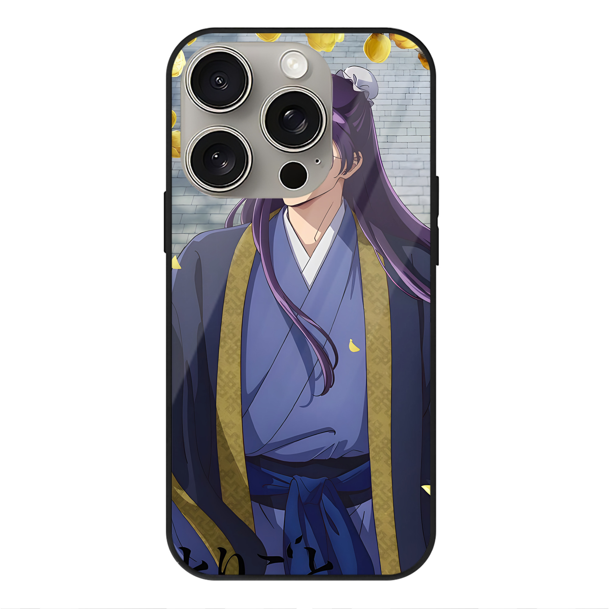 薬屋のひとりごと The Apothecary Diaries 【iPhone15Pro対応】スマホケース 耐衝撃＆黄変防止 背面ガラス