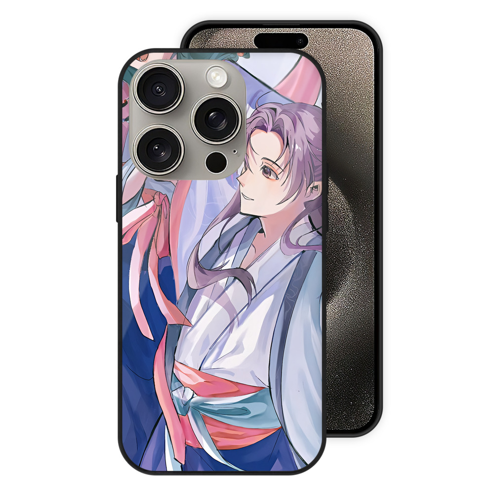 （画像用） 薬屋のひとりごと The Apothecary Diaries 【iPhone15Pro対応】スマホケース 耐衝撃＆黄変防止 背面ガラス