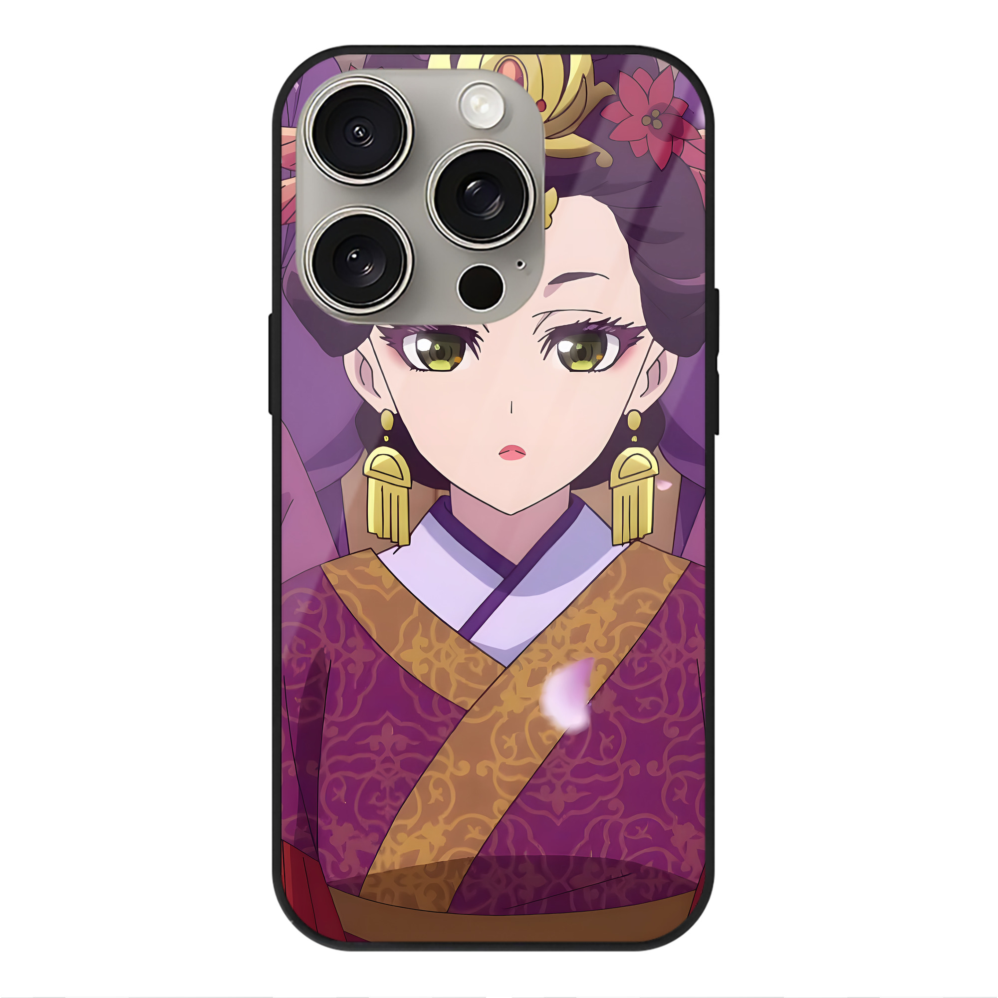 薬屋のひとりごと The Apothecary Diaries 【iPhone15Pro対応】スマホケース 耐衝撃＆黄変防止 背面ガラス
