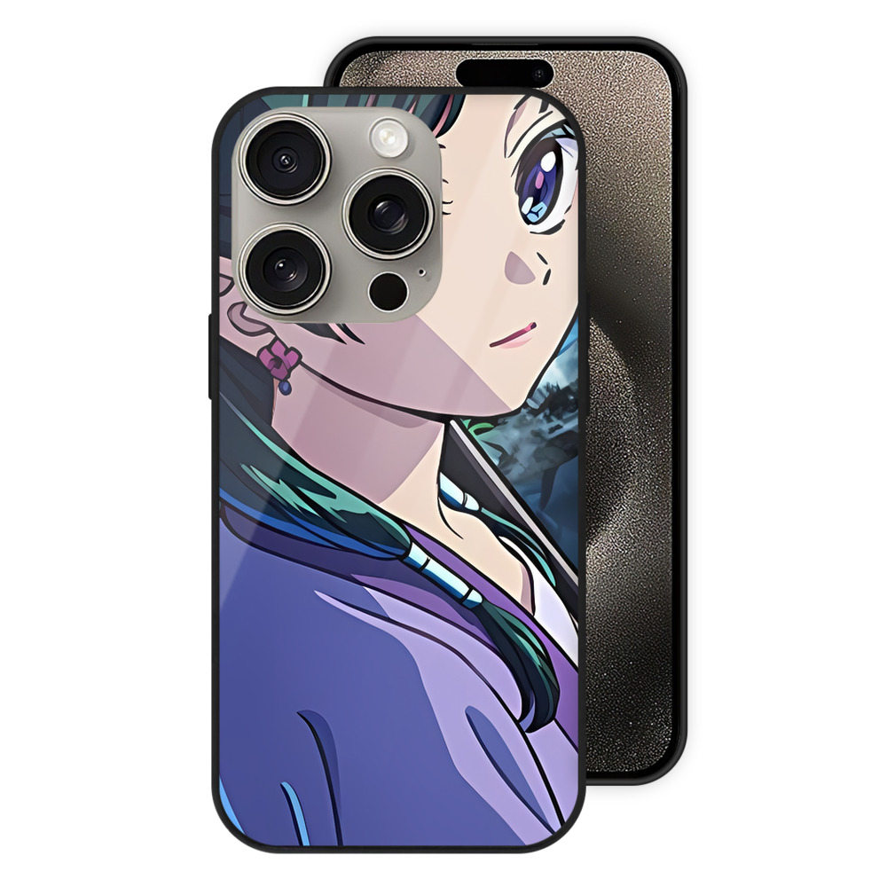 （画像用） 薬屋のひとりごと The Apothecary Diaries 【iPhone15Pro対応】スマホケース 耐衝撃＆黄変防止 背面ガラス