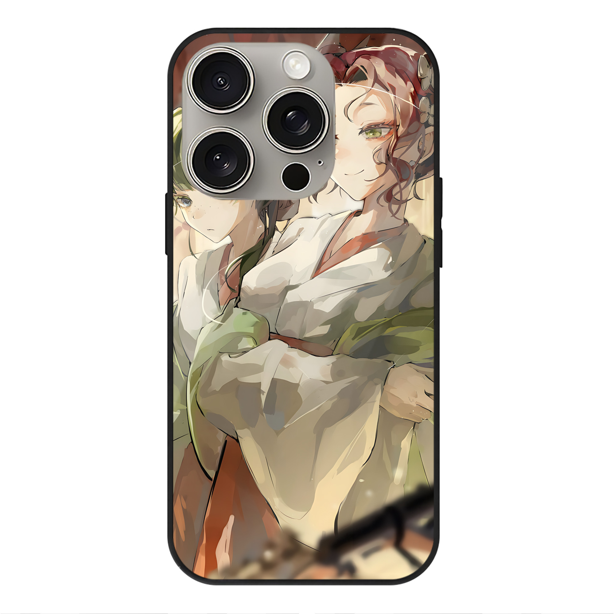薬屋のひとりごと The Apothecary Diaries 【iPhone15Pro対応】スマホケース 耐衝撃＆黄変防止 背面ガラス