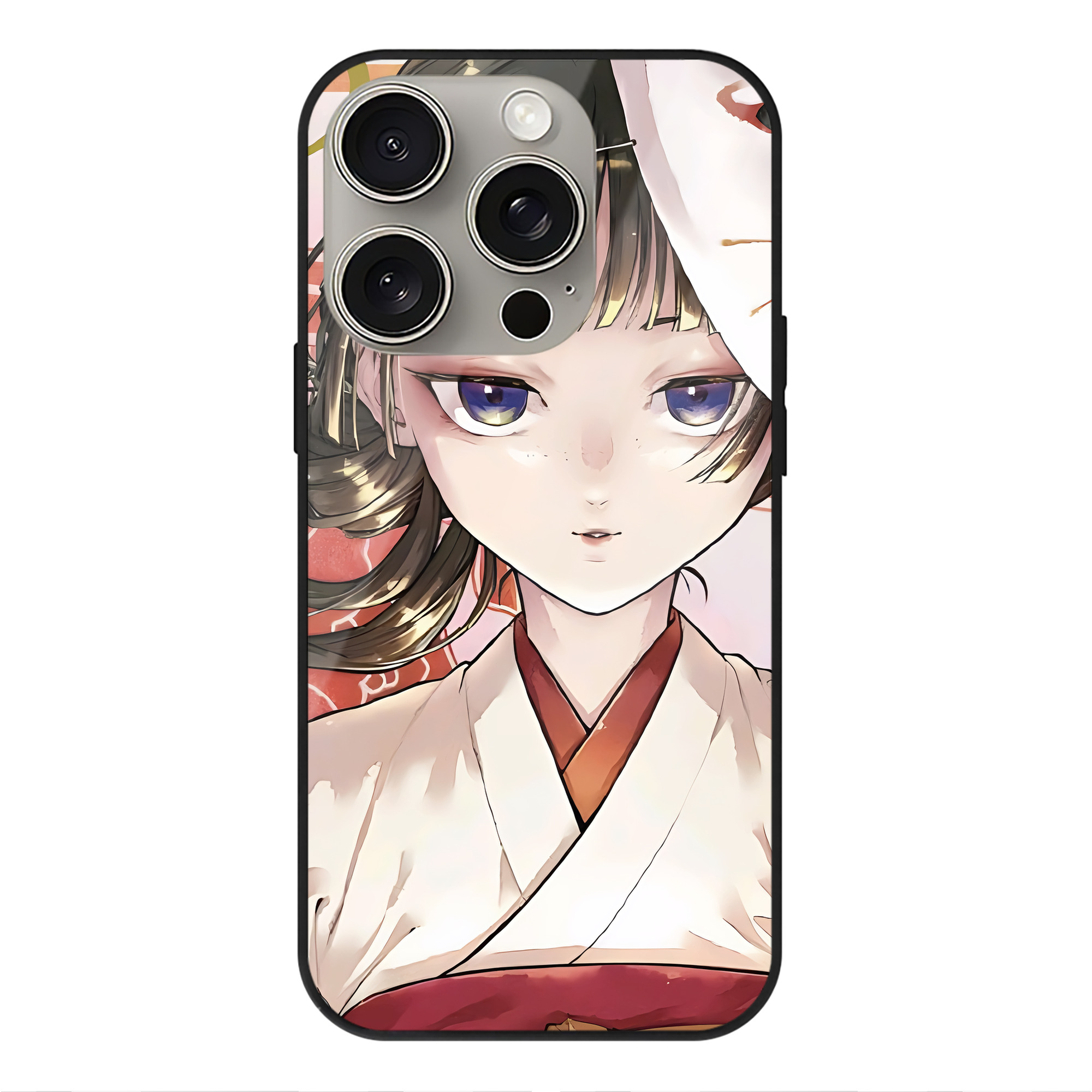 薬屋のひとりごと The Apothecary Diaries 【iPhone15Pro対応】スマホケース 耐衝撃＆黄変防止 背面ガラス
