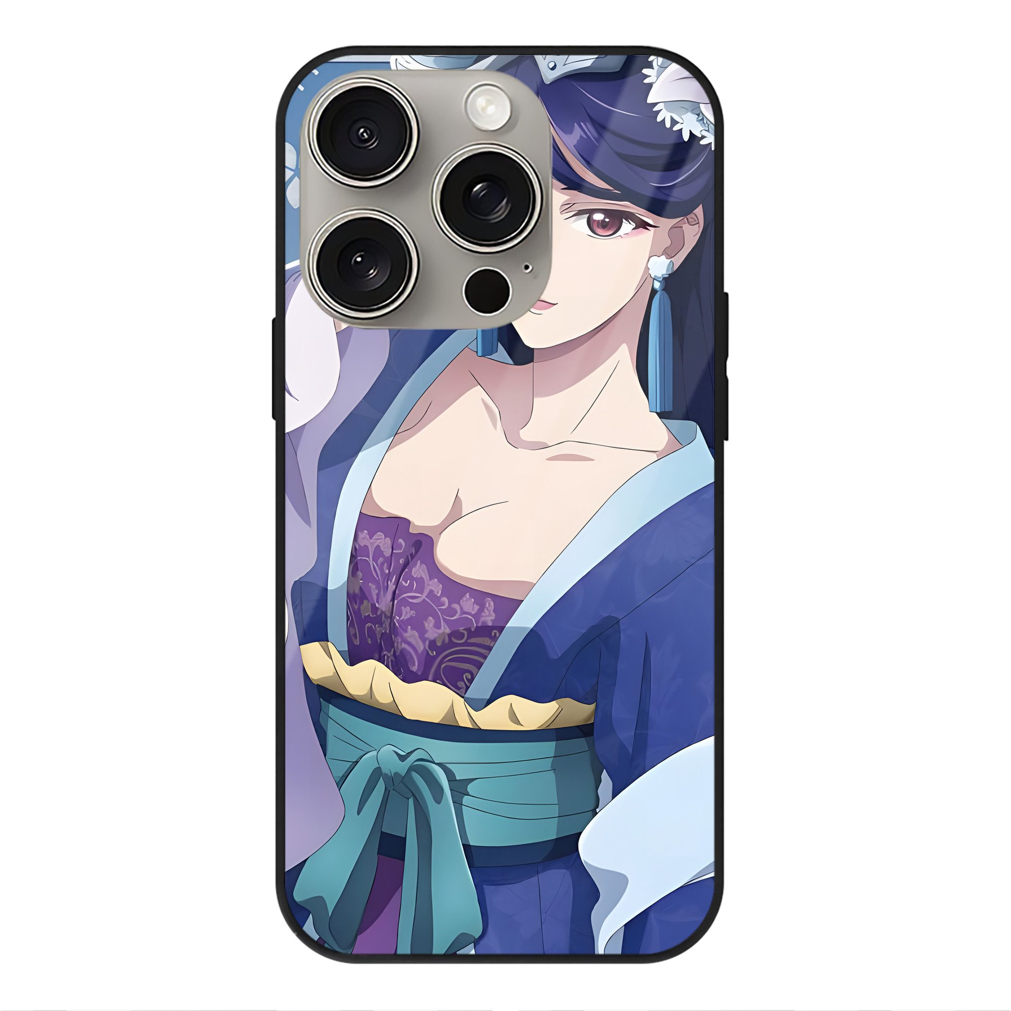 薬屋のひとりごと The Apothecary Diaries 【iPhone15Pro対応】スマホケース 耐衝撃＆黄変防止 背面ガラス