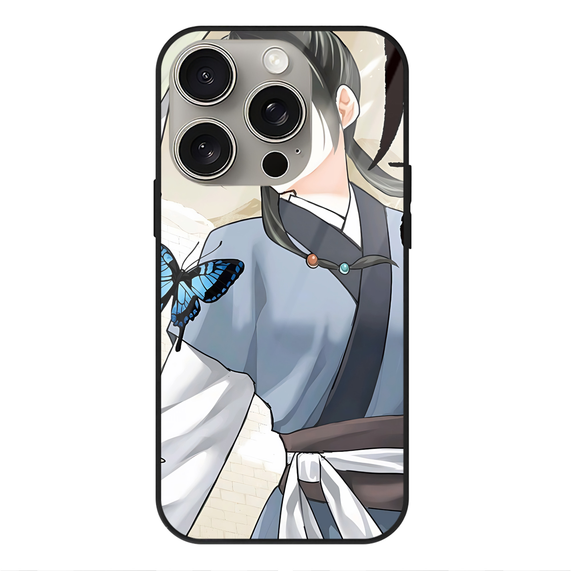 薬屋のひとりごと The Apothecary Diaries 【iPhone15Pro対応】スマホケース 耐衝撃＆黄変防止 背面ガラス