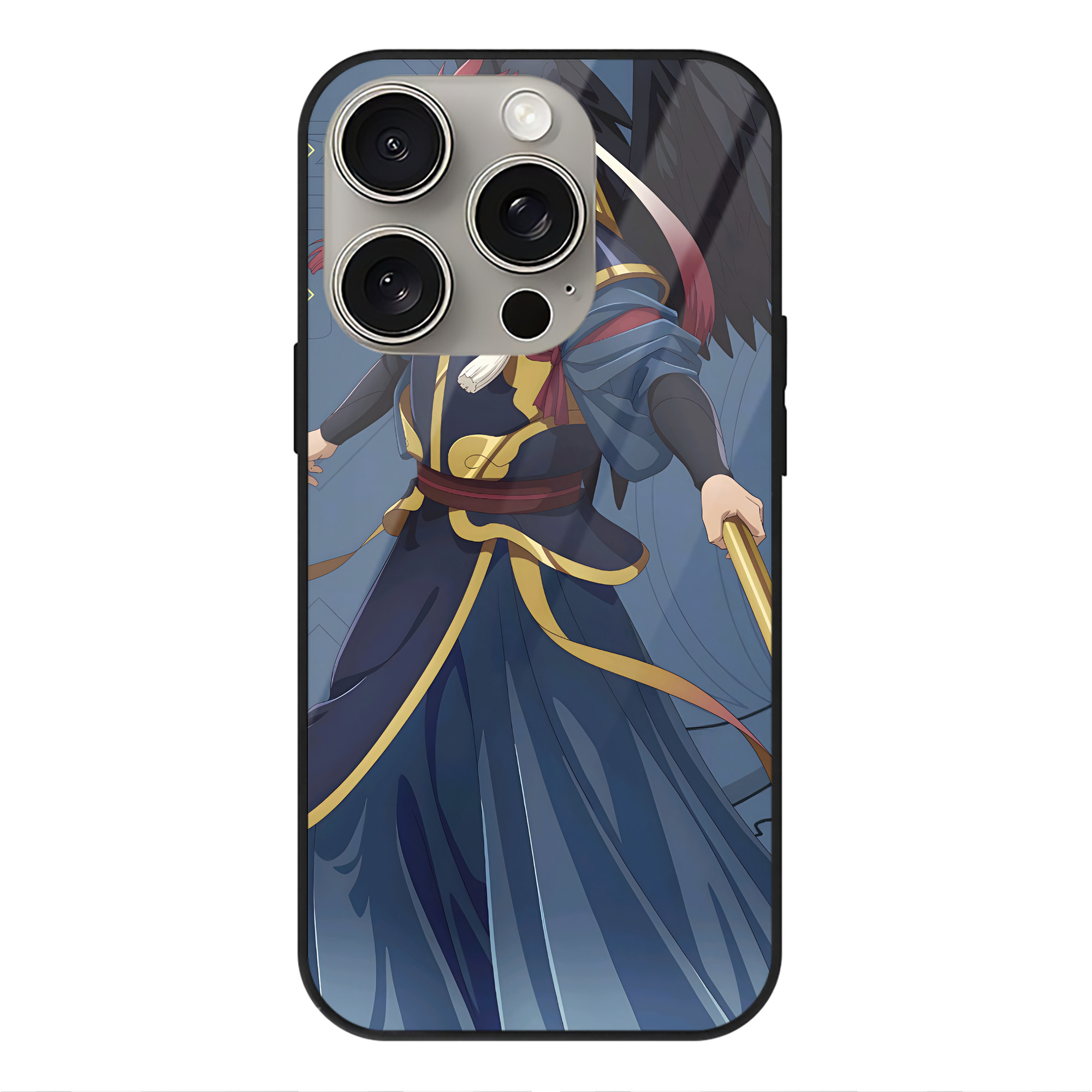 薬屋のひとりごと The Apothecary Diaries 【iPhone15Pro対応】スマホケース 耐衝撃＆黄変防止 背面ガラス