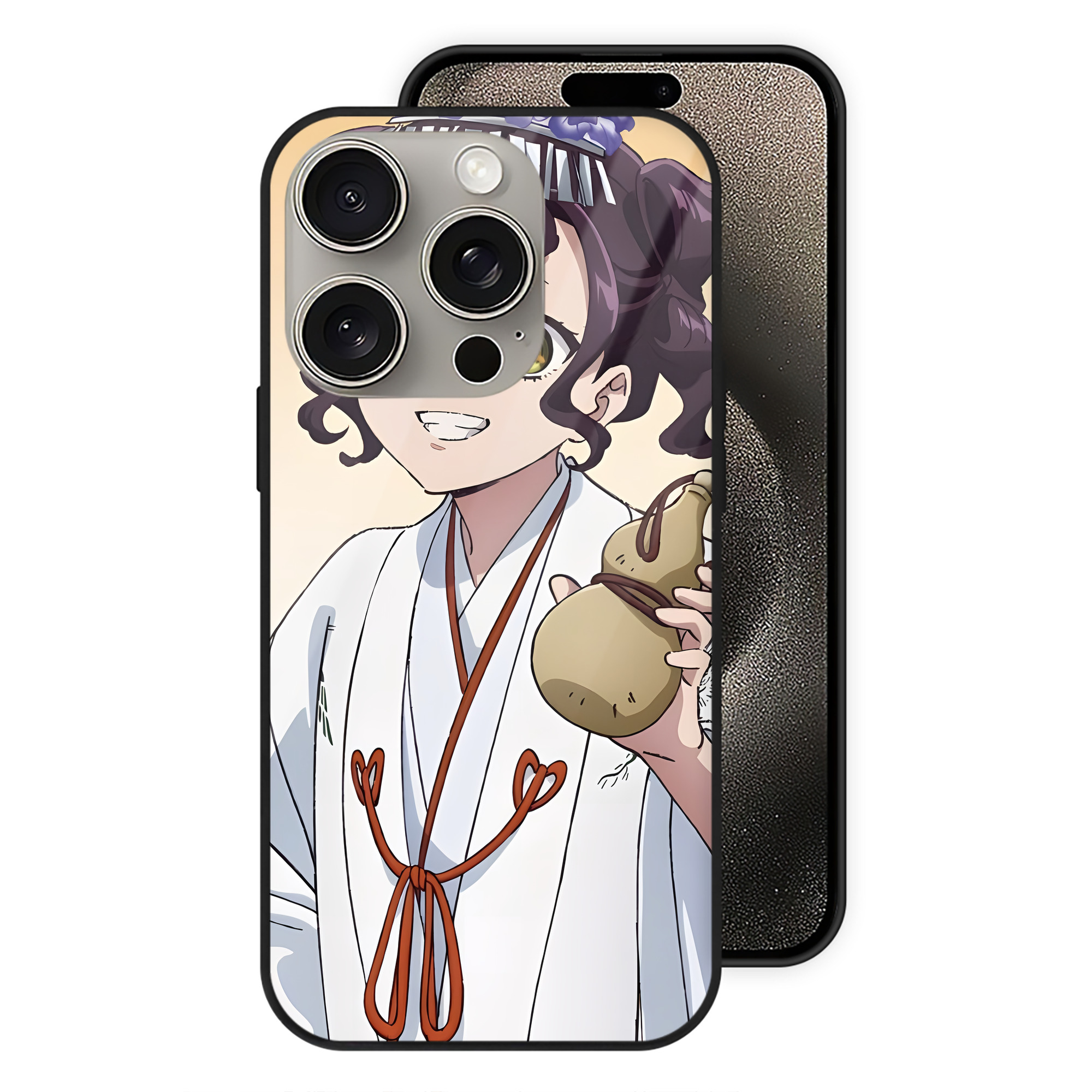 （画像用） 薬屋のひとりごと The Apothecary Diaries 【iPhone15Pro対応】スマホケース 耐衝撃＆黄変防止 背面ガラス