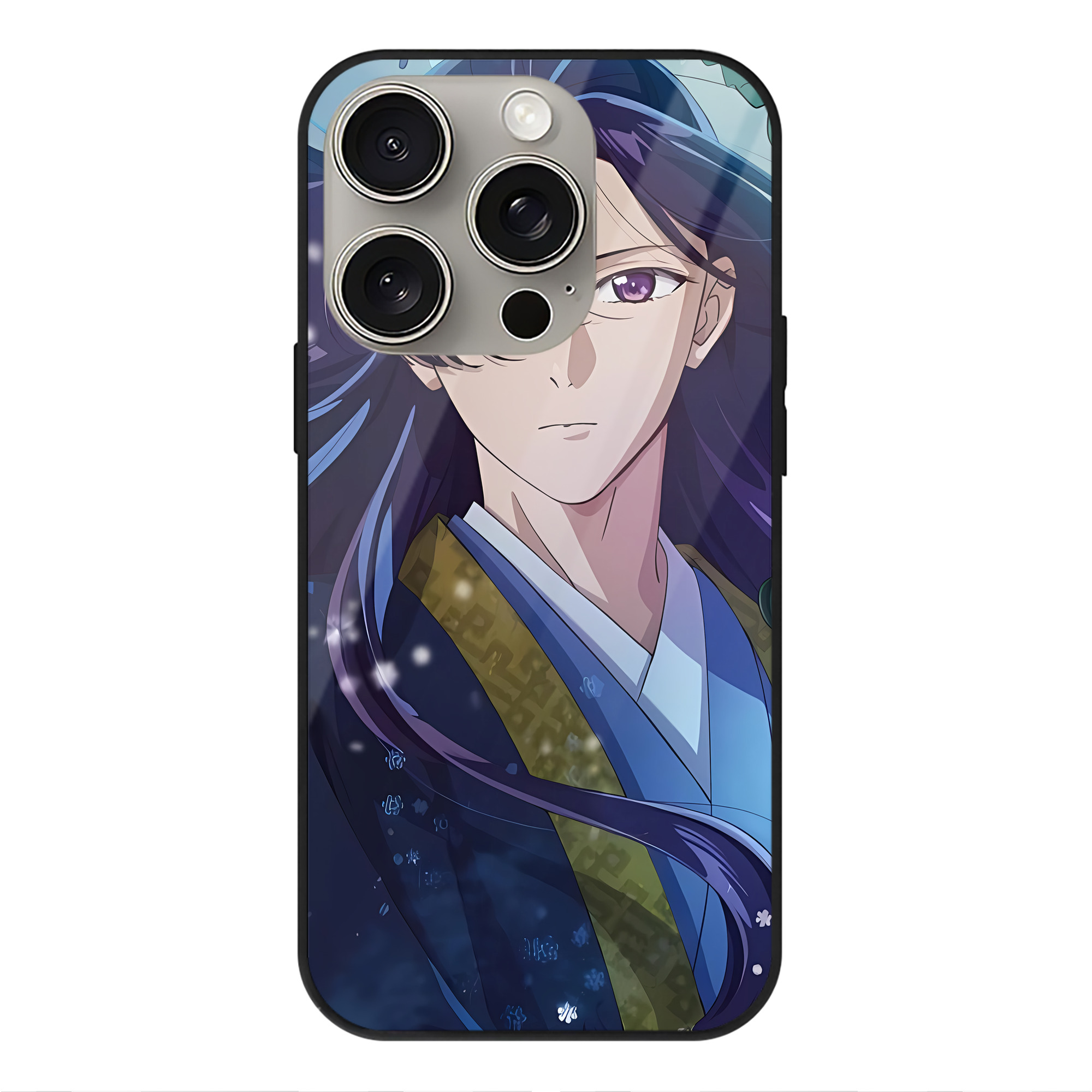（画像用） 薬屋のひとりごと The Apothecary Diaries 【iPhone15Pro対応】スマホケース 耐衝撃＆黄変防止 背面ガラス