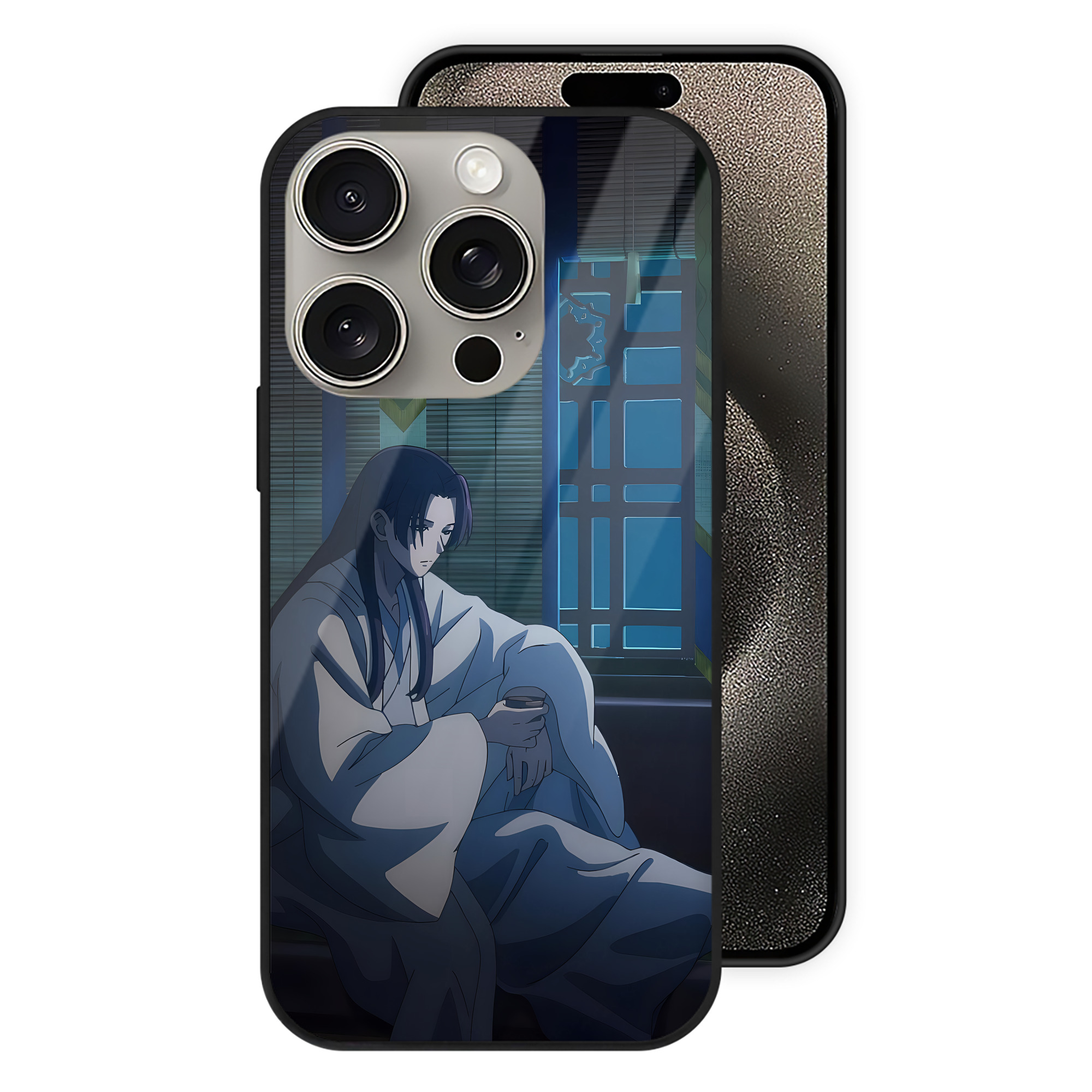 薬屋のひとりごと The Apothecary Diaries 【iPhone15Pro対応】スマホケース 耐衝撃＆黄変防止 背面ガラス