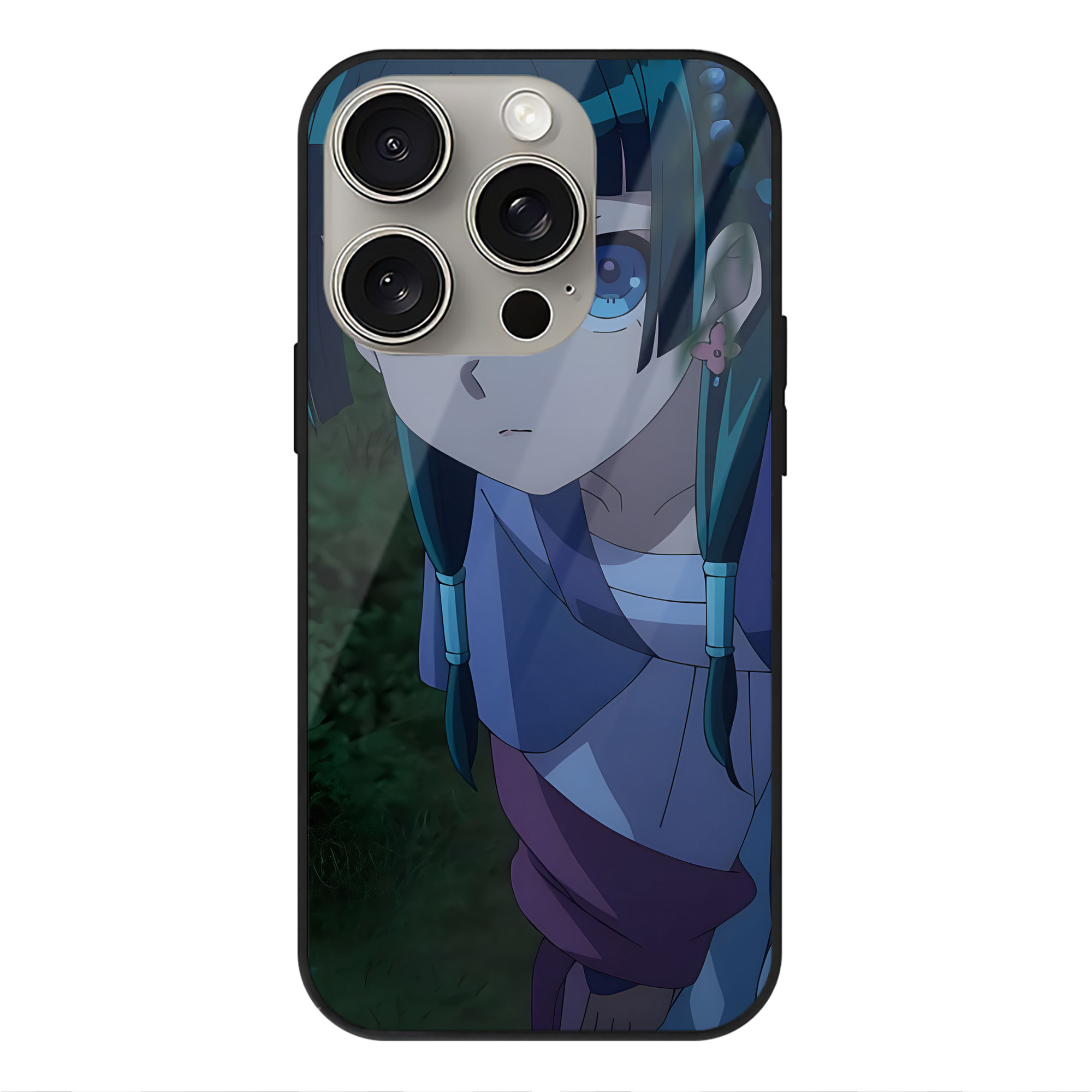 薬屋のひとりごと The Apothecary Diaries 【iPhone15Pro対応】スマホケース 耐衝撃＆黄変防止 背面ガラス