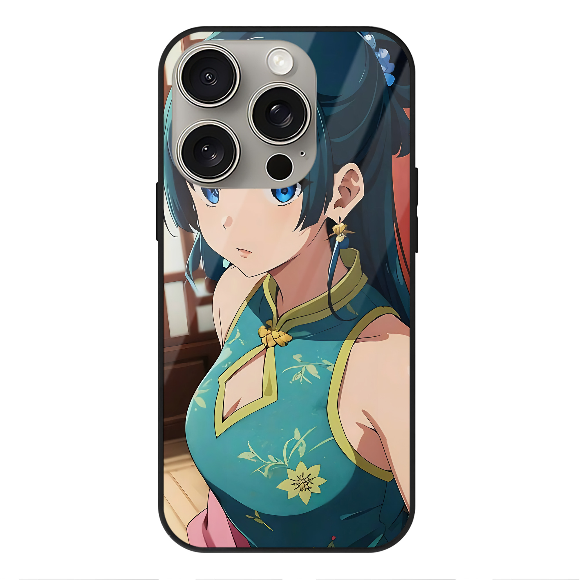 薬屋のひとりごと The Apothecary Diaries 【iPhone15Pro対応】スマホケース 耐衝撃＆黄変防止 背面ガラス