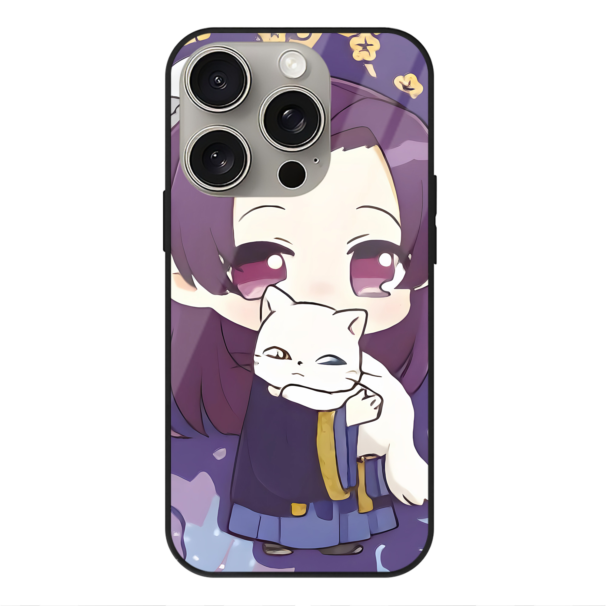 薬屋のひとりごと The Apothecary Diaries 【iPhone15Pro対応】スマホケース 耐衝撃＆黄変防止 背面ガラス