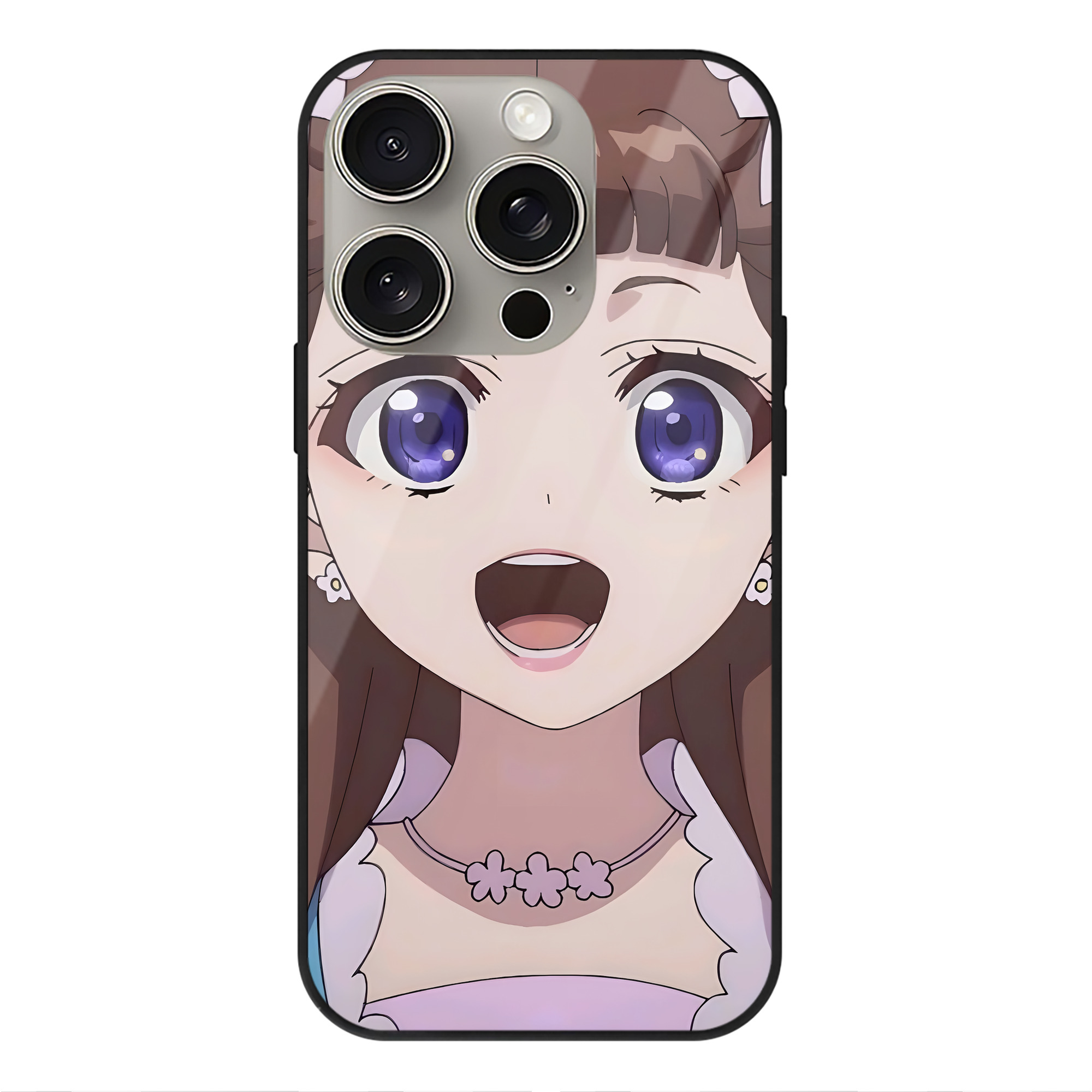 （画像用） 薬屋のひとりごと The Apothecary Diaries 【iPhone15Pro対応】スマホケース 耐衝撃＆黄変防止 背面ガラス