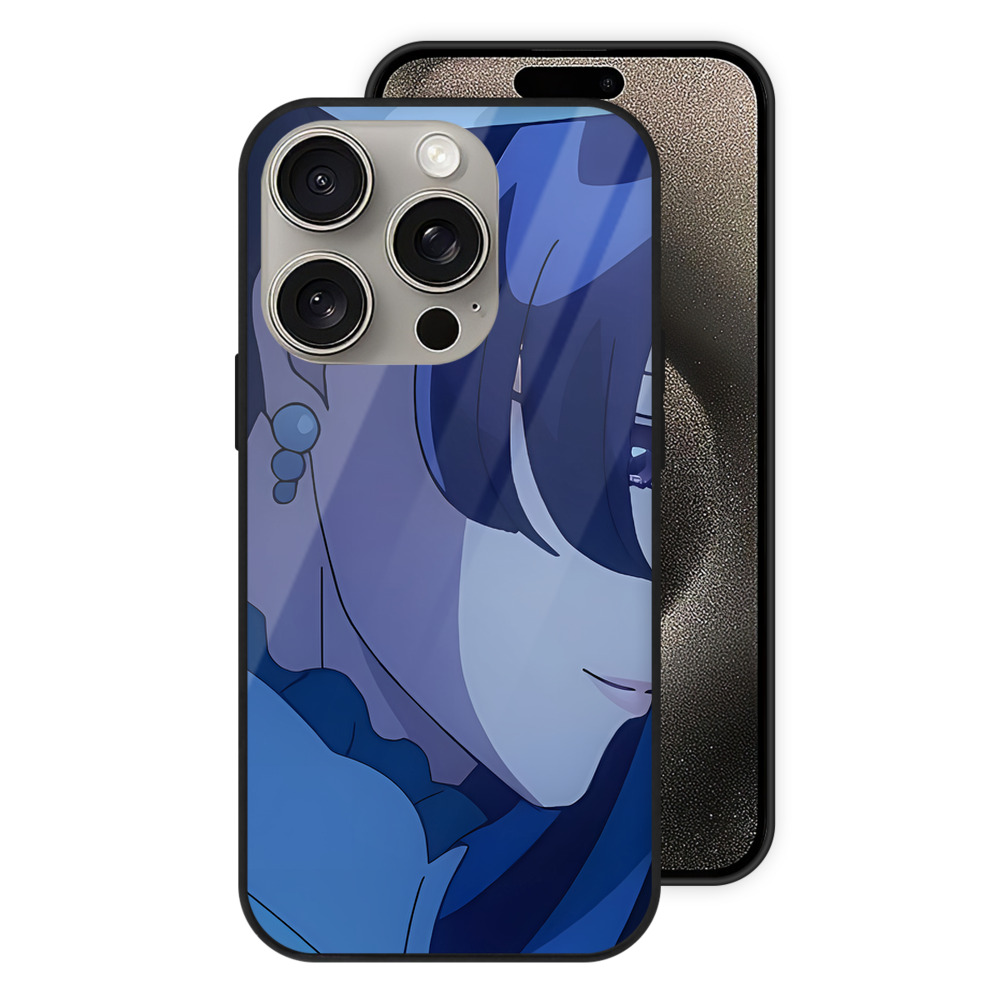 （画像用） 薬屋のひとりごと The Apothecary Diaries 【iPhone15Pro対応】スマホケース 耐衝撃＆黄変防止 背面ガラス