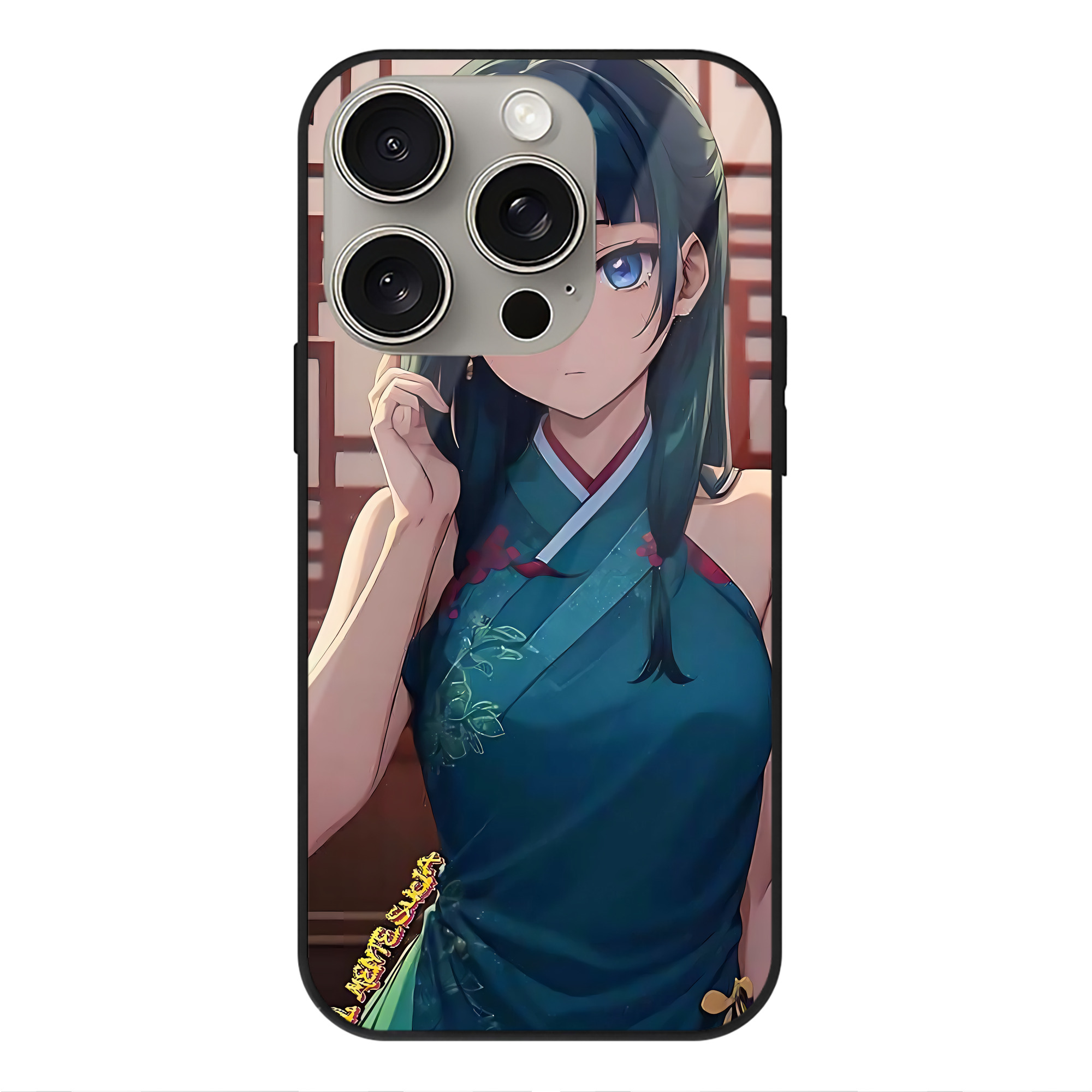 薬屋のひとりごと The Apothecary Diaries 【iPhone15Pro対応】スマホケース 耐衝撃＆黄変防止 背面ガラス