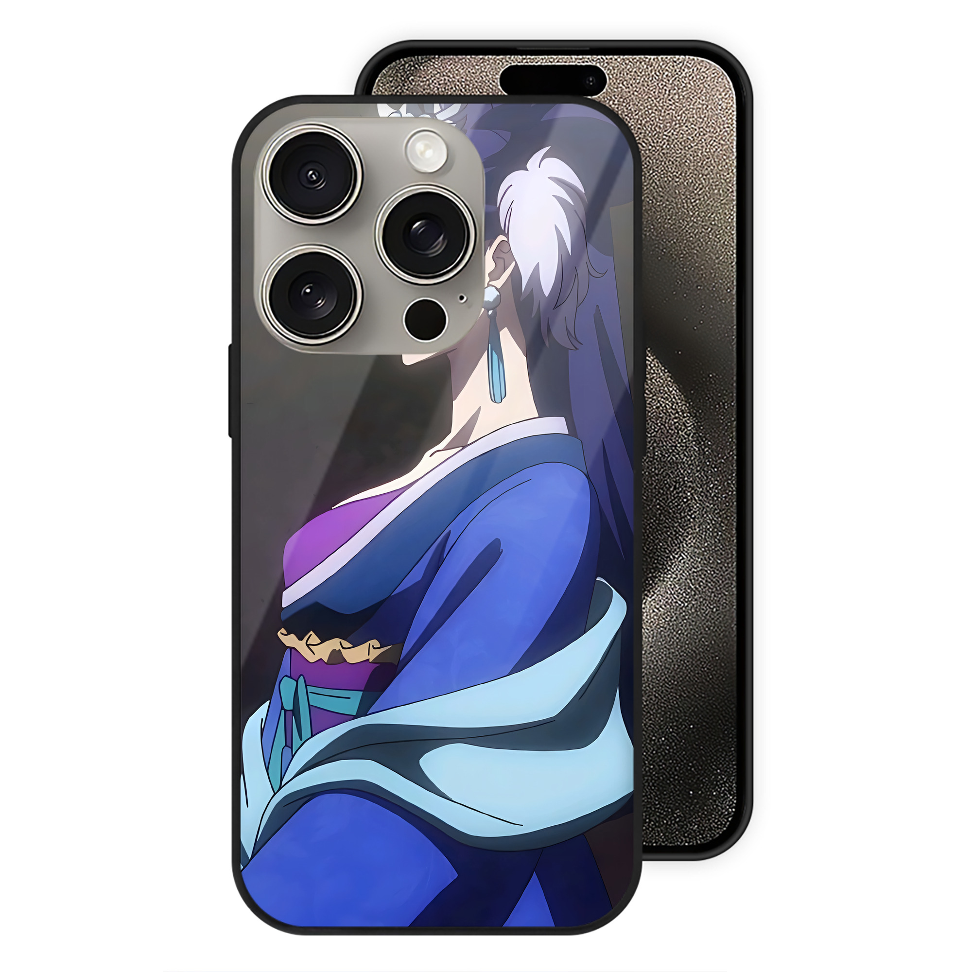 （画像用） 薬屋のひとりごと The Apothecary Diaries 【iPhone15Pro対応】スマホケース 耐衝撃＆黄変防止 背面ガラス