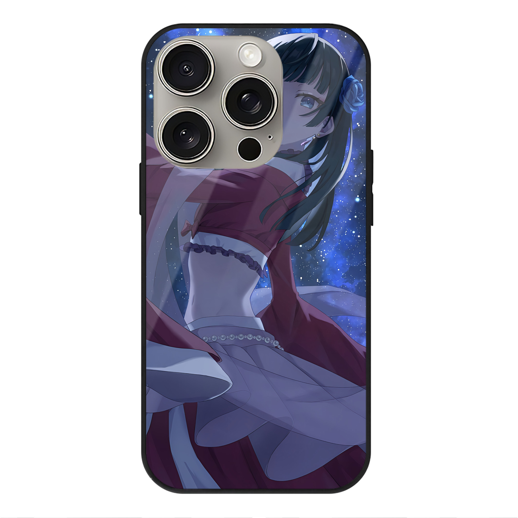薬屋のひとりごと The Apothecary Diaries 【iPhone15Pro対応】スマホケース 耐衝撃＆黄変防止 背面ガラス