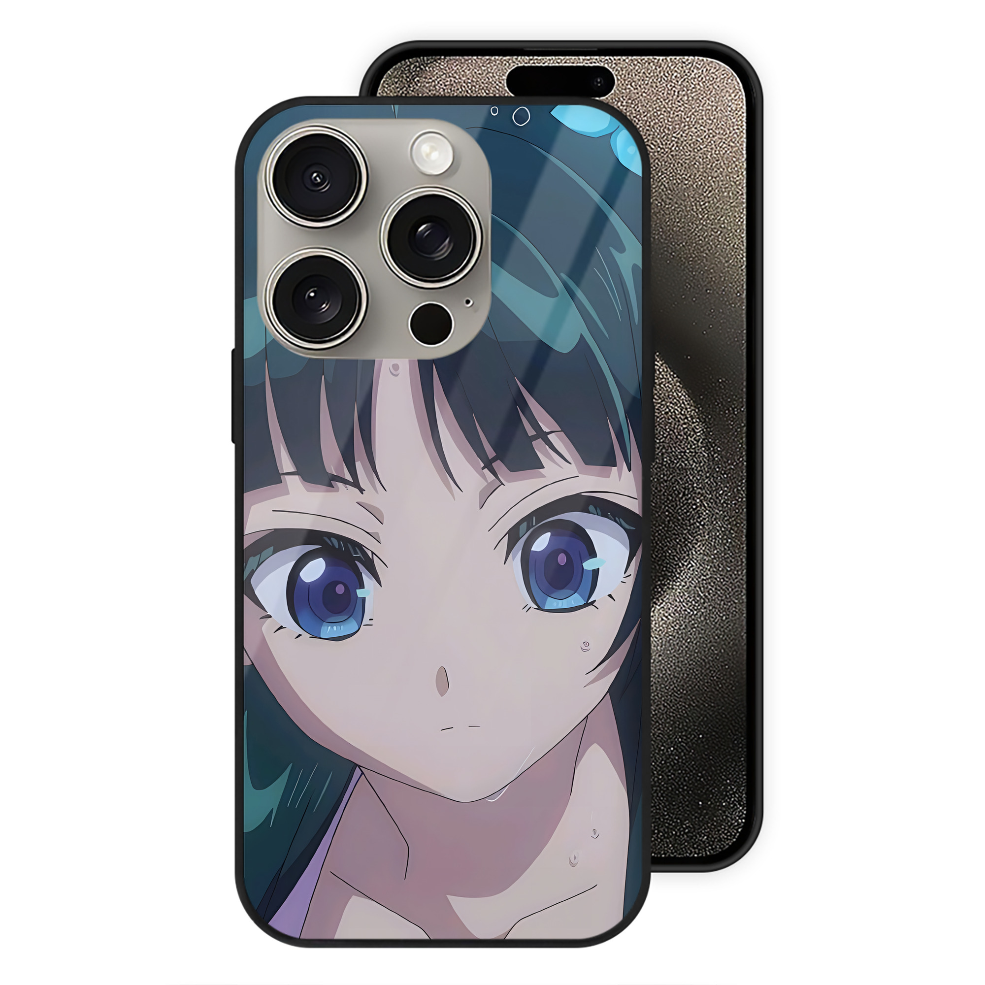 薬屋のひとりごと The Apothecary Diaries 【iPhone15Pro対応】スマホケース 耐衝撃＆黄変防止 背面ガラス
