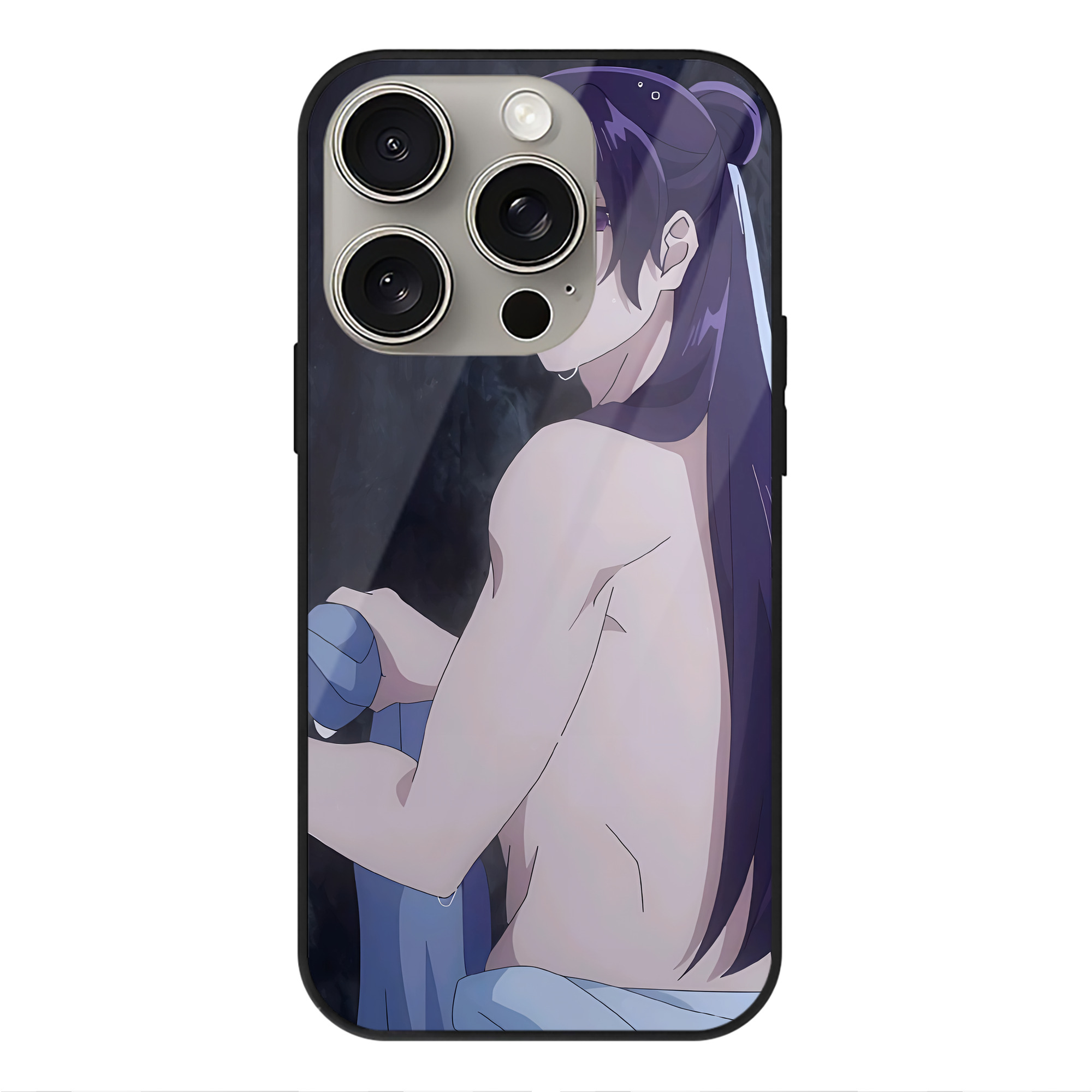 薬屋のひとりごと The Apothecary Diaries 【iPhone15Pro対応】スマホケース 耐衝撃＆黄変防止 背面ガラス