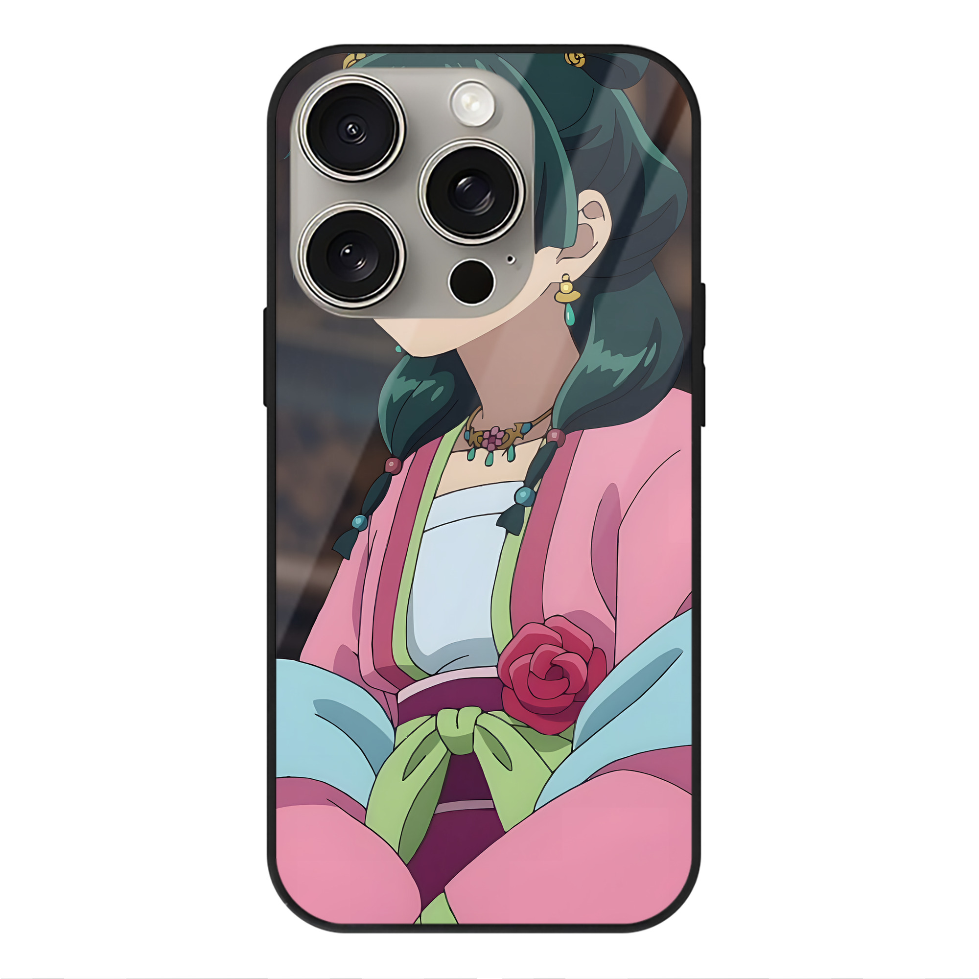 （画像用） 薬屋のひとりごと The Apothecary Diaries 【iPhone15Pro対応】スマホケース 耐衝撃＆黄変防止 背面ガラス