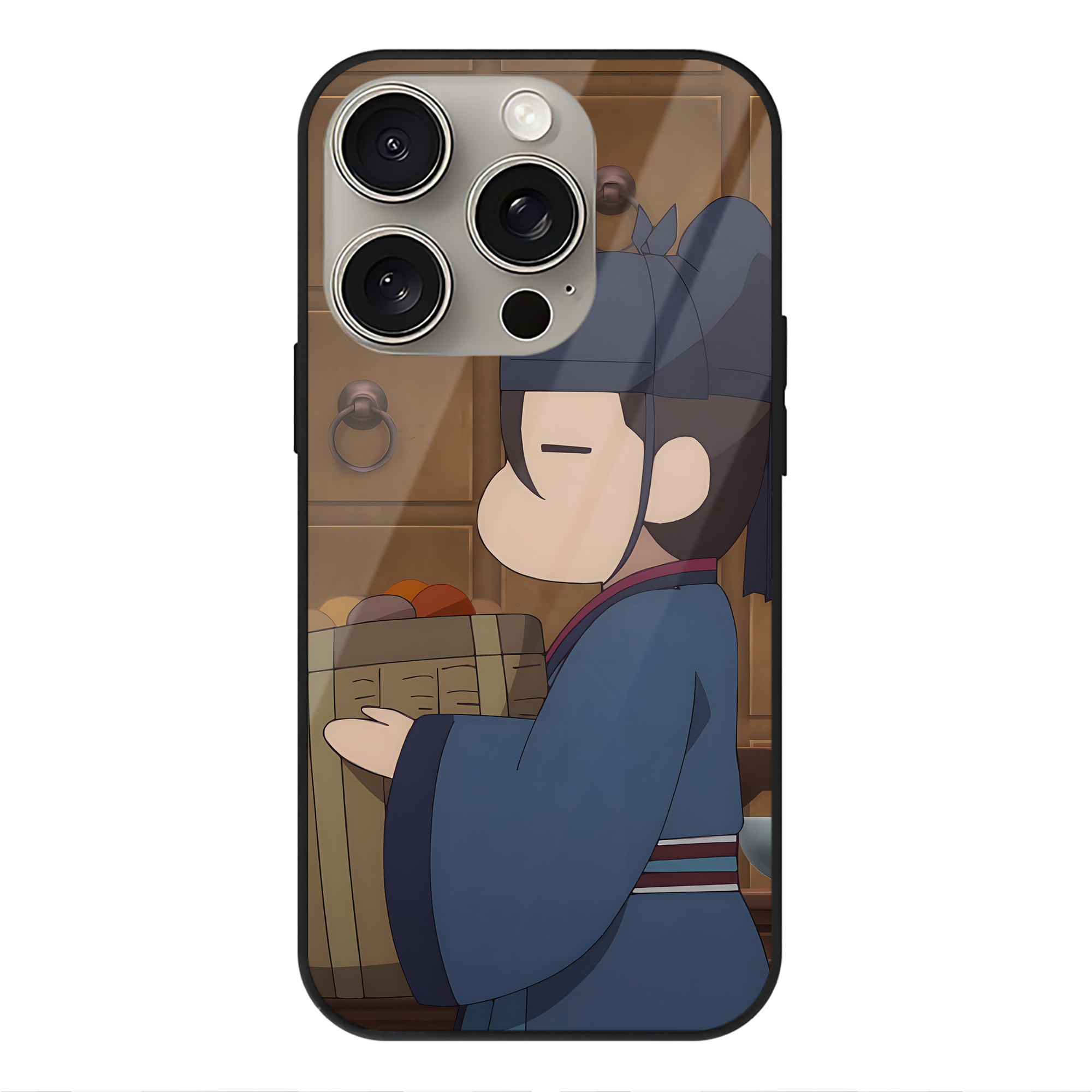 薬屋のひとりごと The Apothecary Diaries 【iPhone15Pro対応】スマホケース 耐衝撃＆黄変防止 背面ガラス
