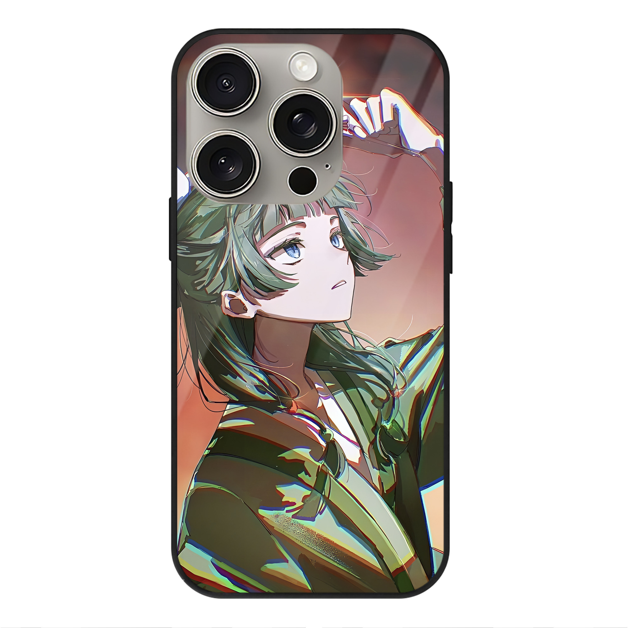薬屋のひとりごと The Apothecary Diaries 【iPhone15Pro対応】スマホケース 耐衝撃＆黄変防止 背面ガラス