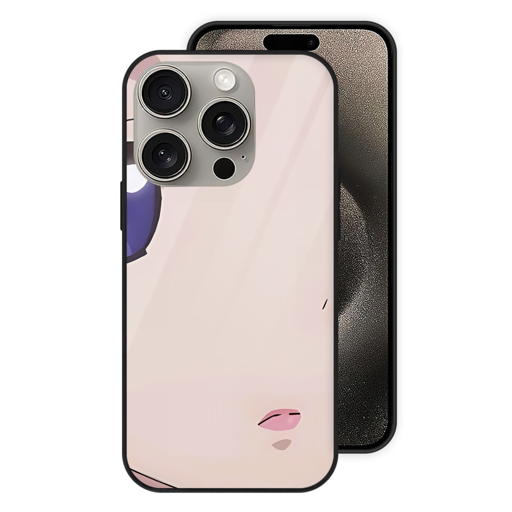 薬屋のひとりごと The Apothecary Diaries 【iPhone15Pro対応】スマホケース 耐衝撃＆黄変防止 背面ガラス