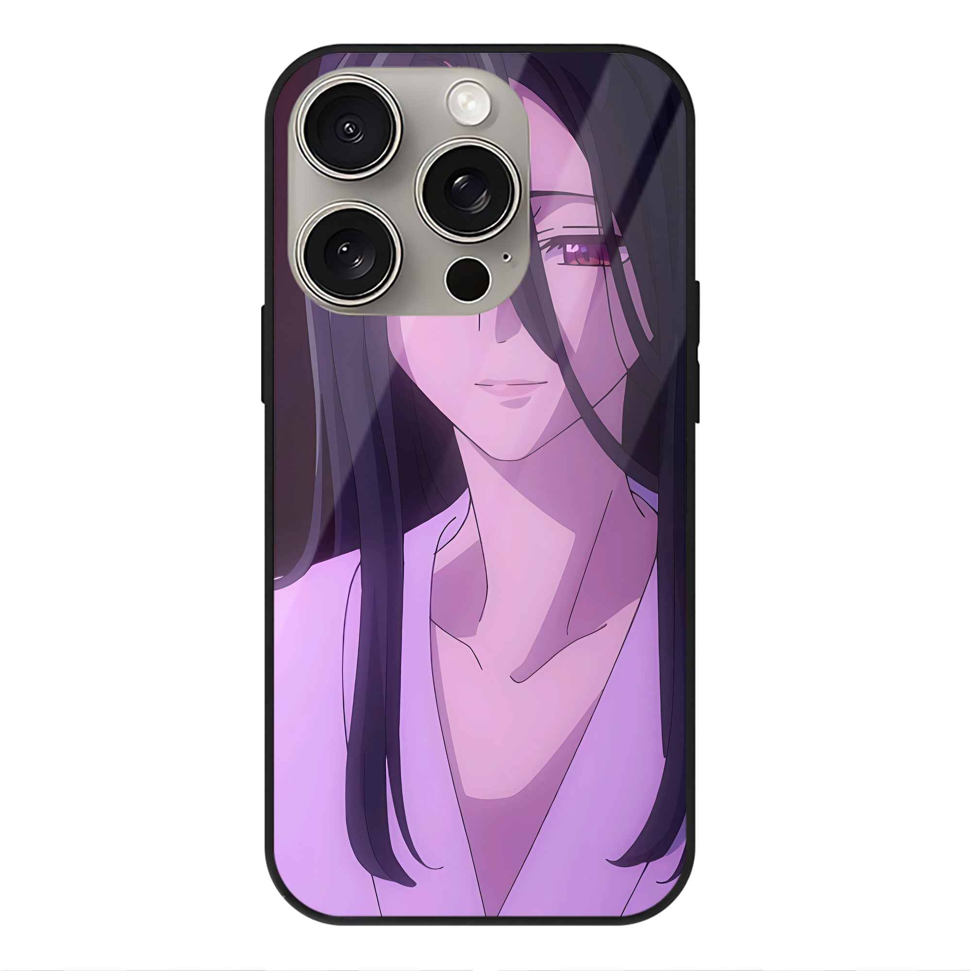 （画像用） 薬屋のひとりごと The Apothecary Diaries 【iPhone15Pro対応】スマホケース 耐衝撃＆黄変防止 背面ガラス