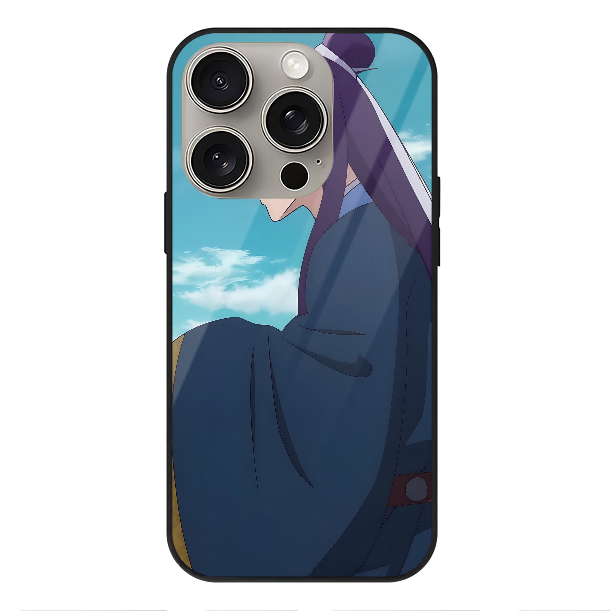 薬屋のひとりごと The Apothecary Diaries 【iPhone15Pro対応】スマホケース 耐衝撃＆黄変防止 背面ガラス