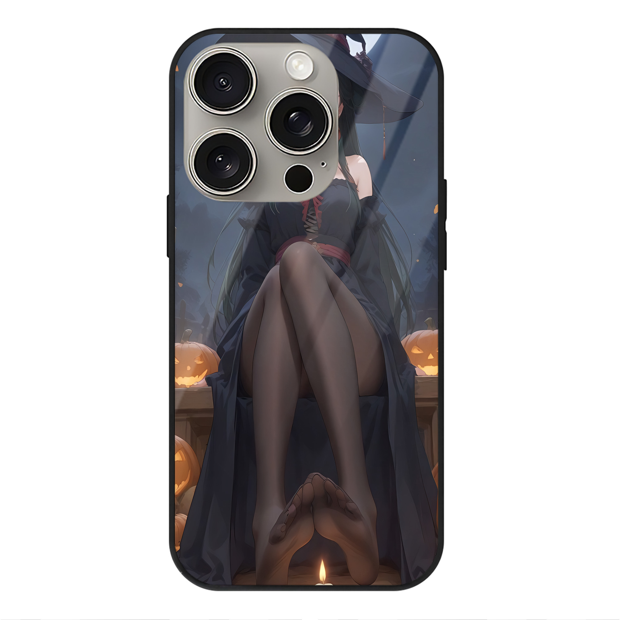 薬屋のひとりごと The Apothecary Diaries 【iPhone15Pro対応】スマホケース 耐衝撃＆黄変防止 背面ガラス