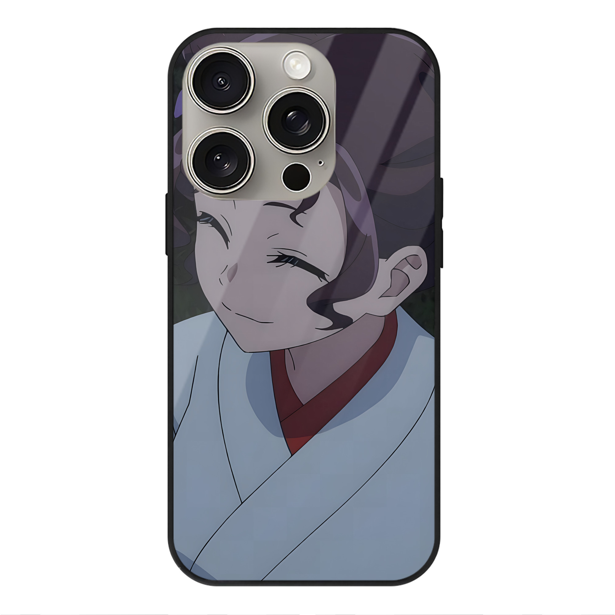 薬屋のひとりごと The Apothecary Diaries 【iPhone15Pro対応】スマホケース 耐衝撃＆黄変防止 背面ガラス