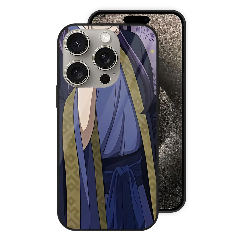 薬屋のひとりごと The Apothecary Diaries 【iPhone15Pro対応】スマホケース 耐衝撃＆黄変防止 背面ガラス