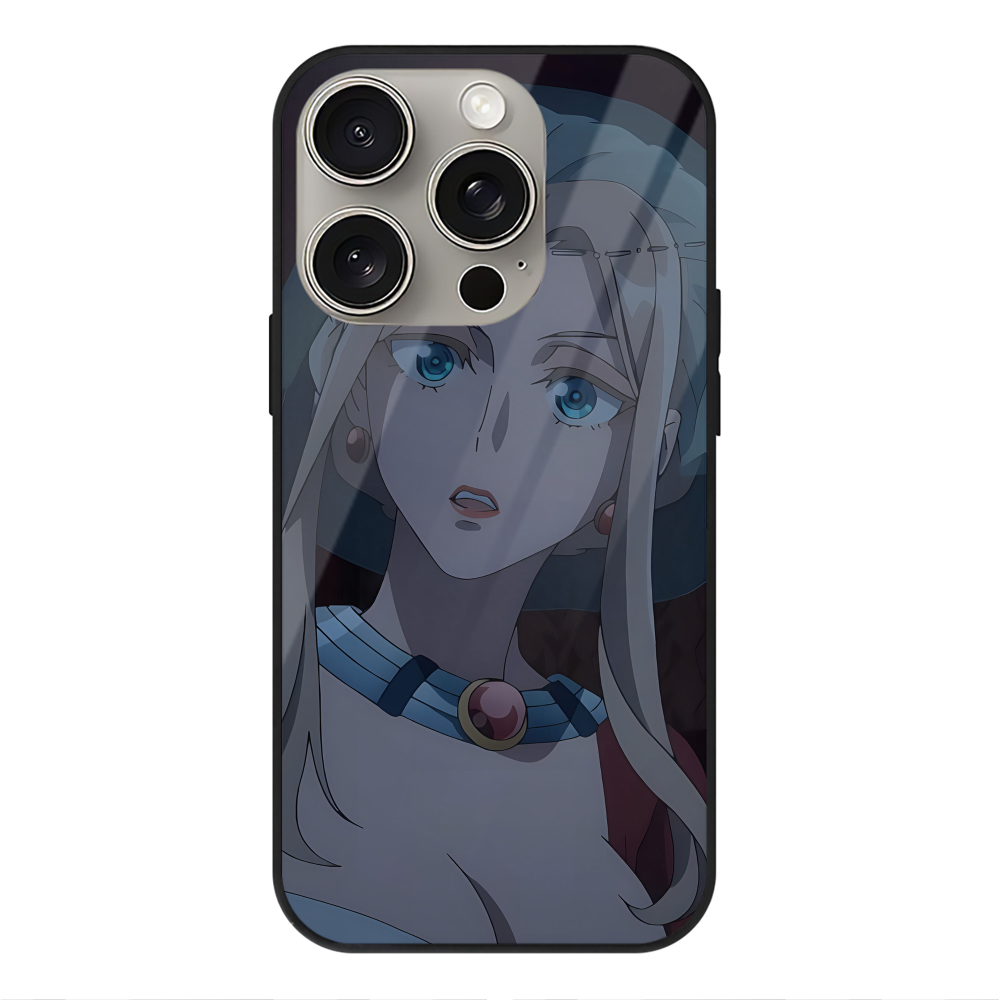 薬屋のひとりごと The Apothecary Diaries 【iPhone15Pro対応】スマホケース 耐衝撃＆黄変防止 背面ガラス