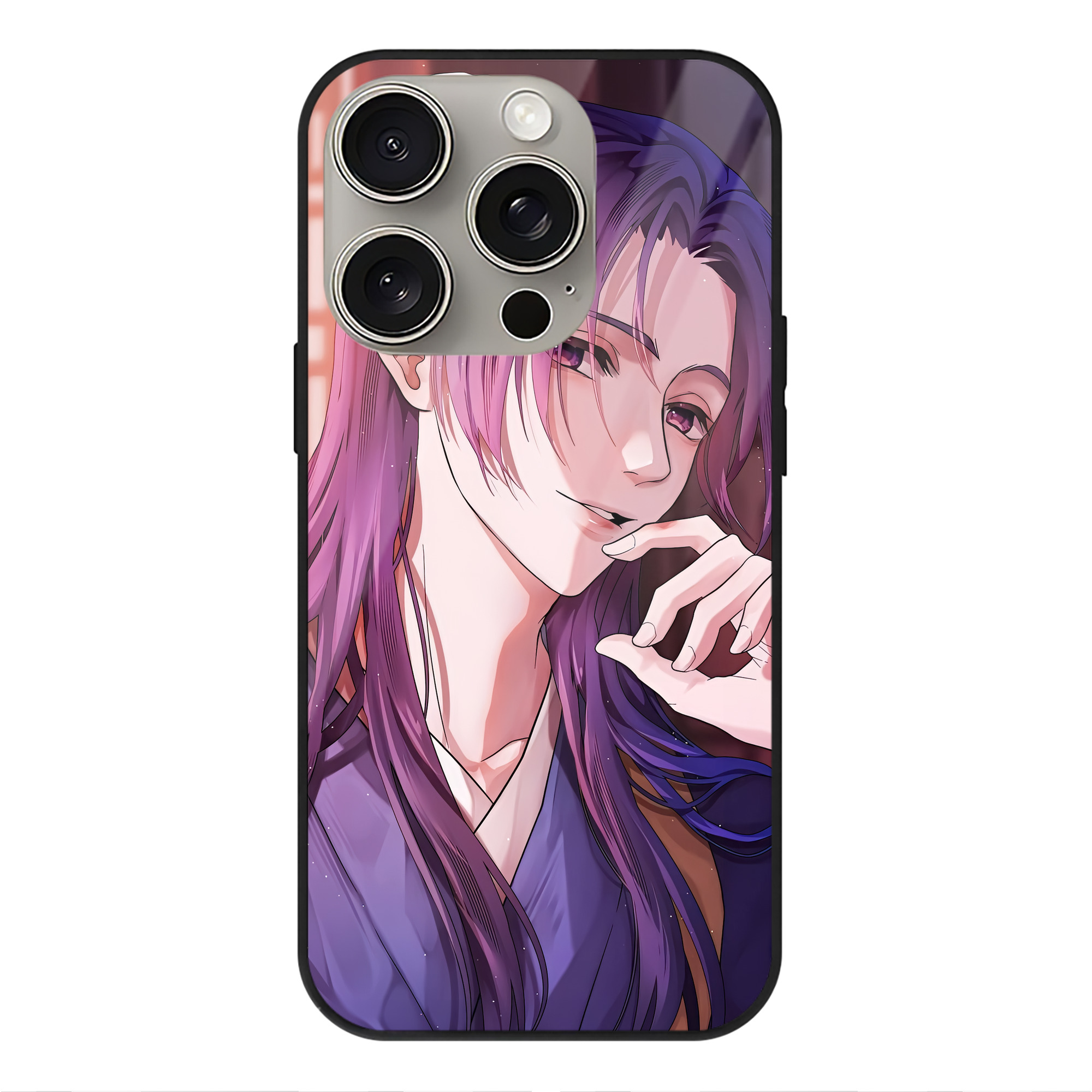 薬屋のひとりごと The Apothecary Diaries 【iPhone15Pro対応】スマホケース 耐衝撃＆黄変防止 背面ガラス