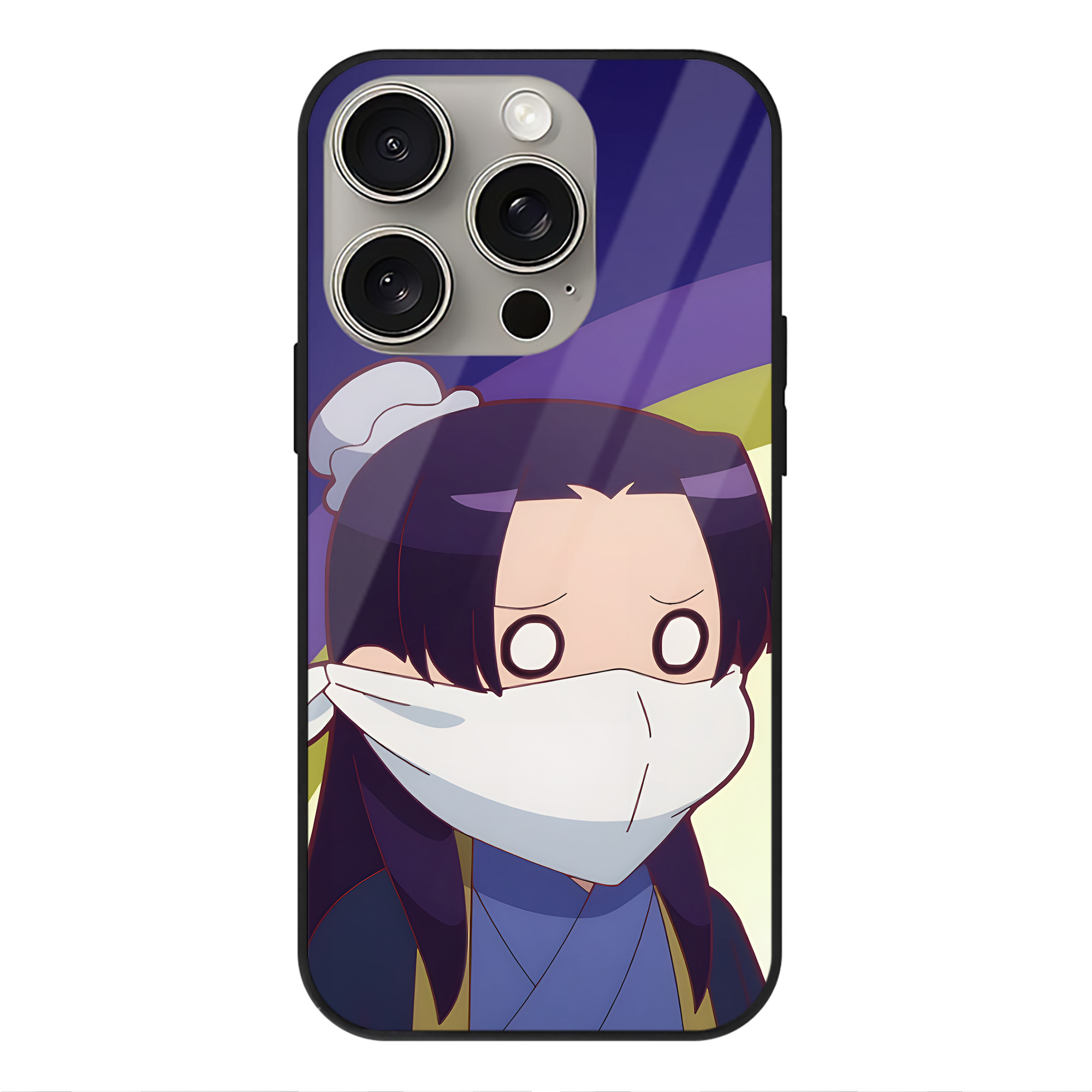 薬屋のひとりごと The Apothecary Diaries 【iPhone15Pro対応】スマホケース 耐衝撃＆黄変防止 背面ガラス