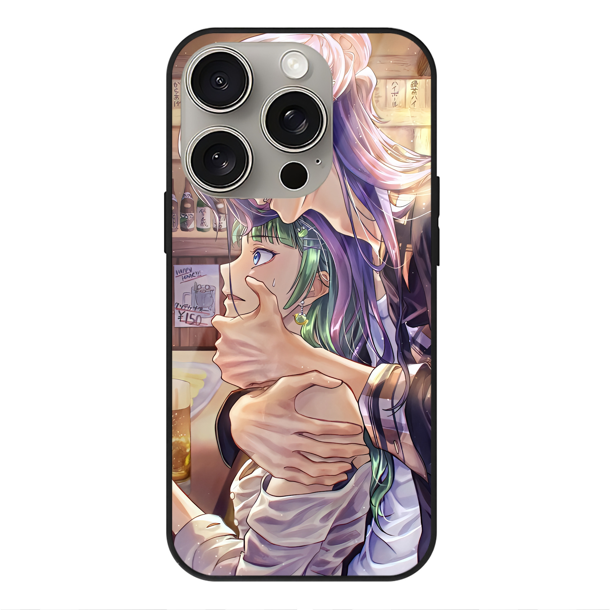 薬屋のひとりごと The Apothecary Diaries 【iPhone15Pro対応】スマホケース 耐衝撃＆黄変防止 背面ガラス