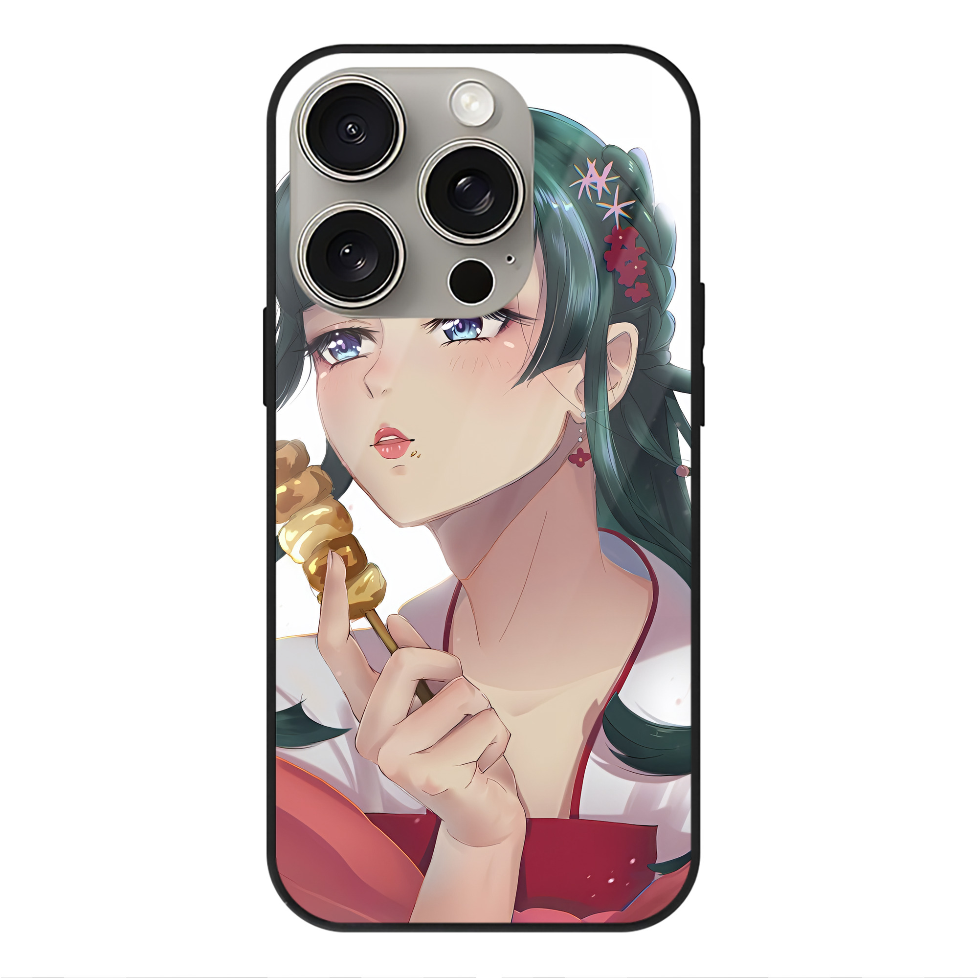 薬屋のひとりごと The Apothecary Diaries 【iPhone15Pro対応】スマホケース 耐衝撃＆黄変防止 背面ガラス