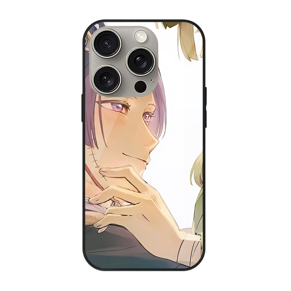 薬屋のひとりごと The Apothecary Diaries 【iPhone15Pro対応】スマホケース 耐衝撃＆黄変防止 背面ガラス