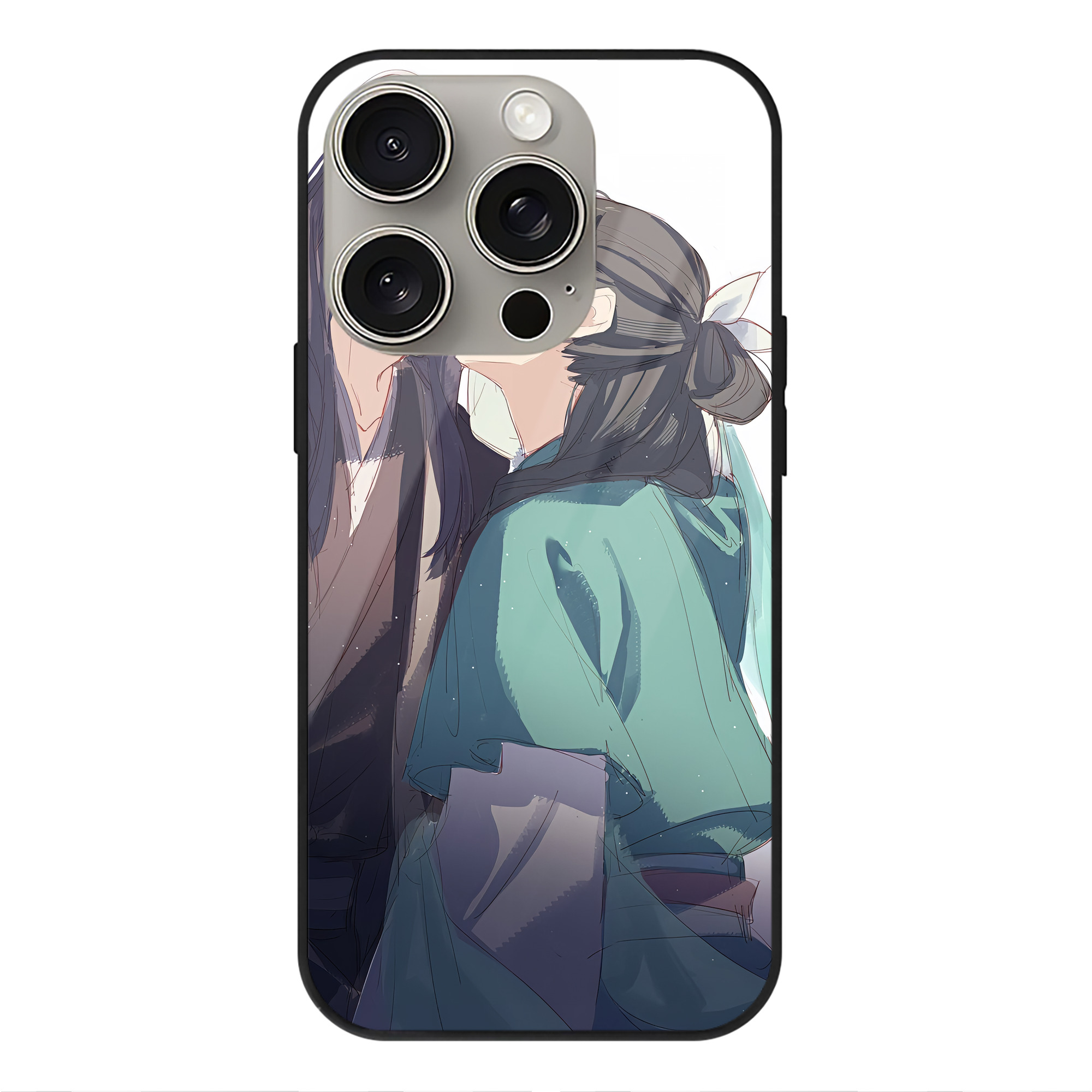 薬屋のひとりごと The Apothecary Diaries 【iPhone15Pro対応】スマホケース 耐衝撃＆黄変防止 背面ガラス